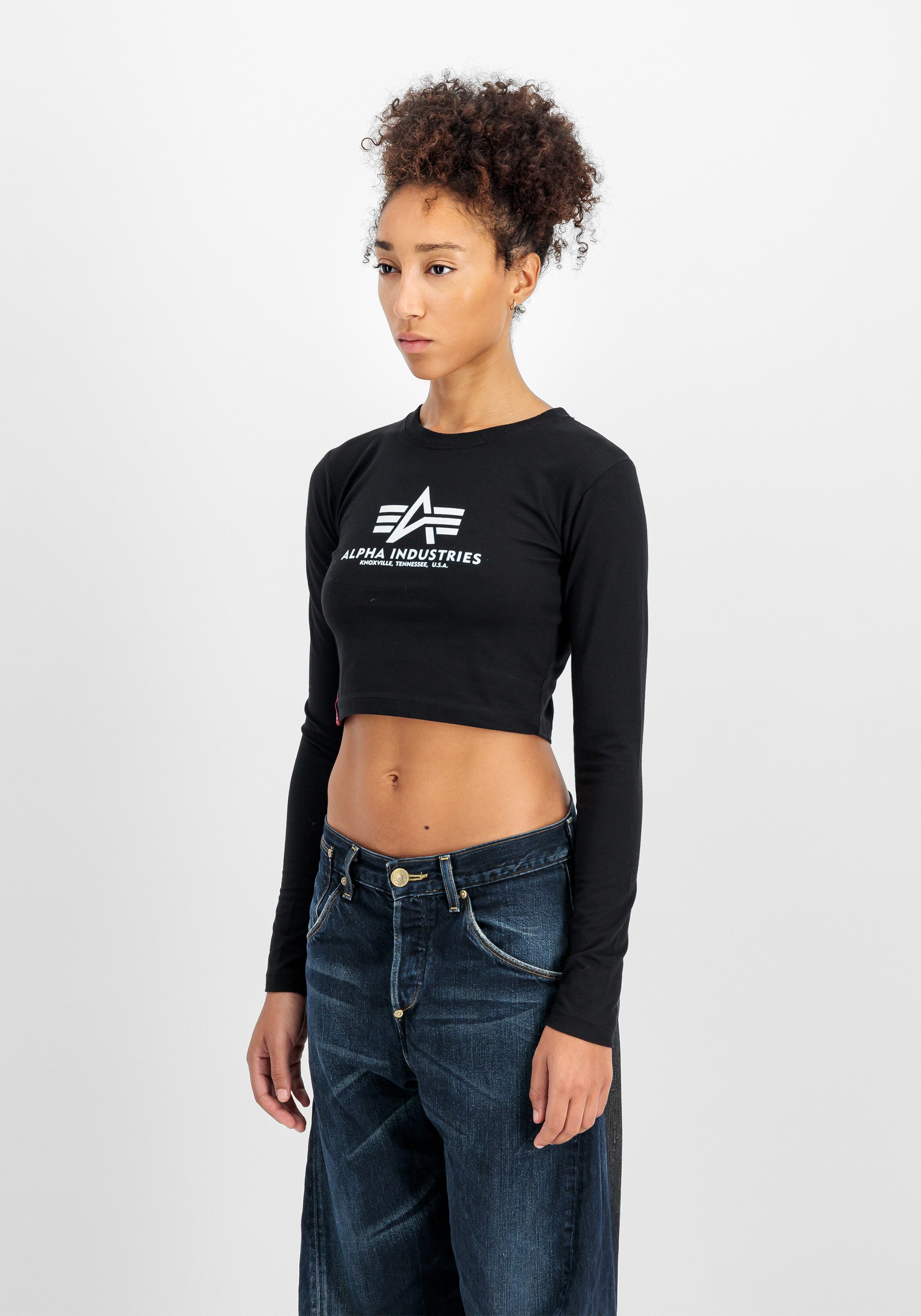 Alpha Industries Sweater Basic Cropped Longsleeve W