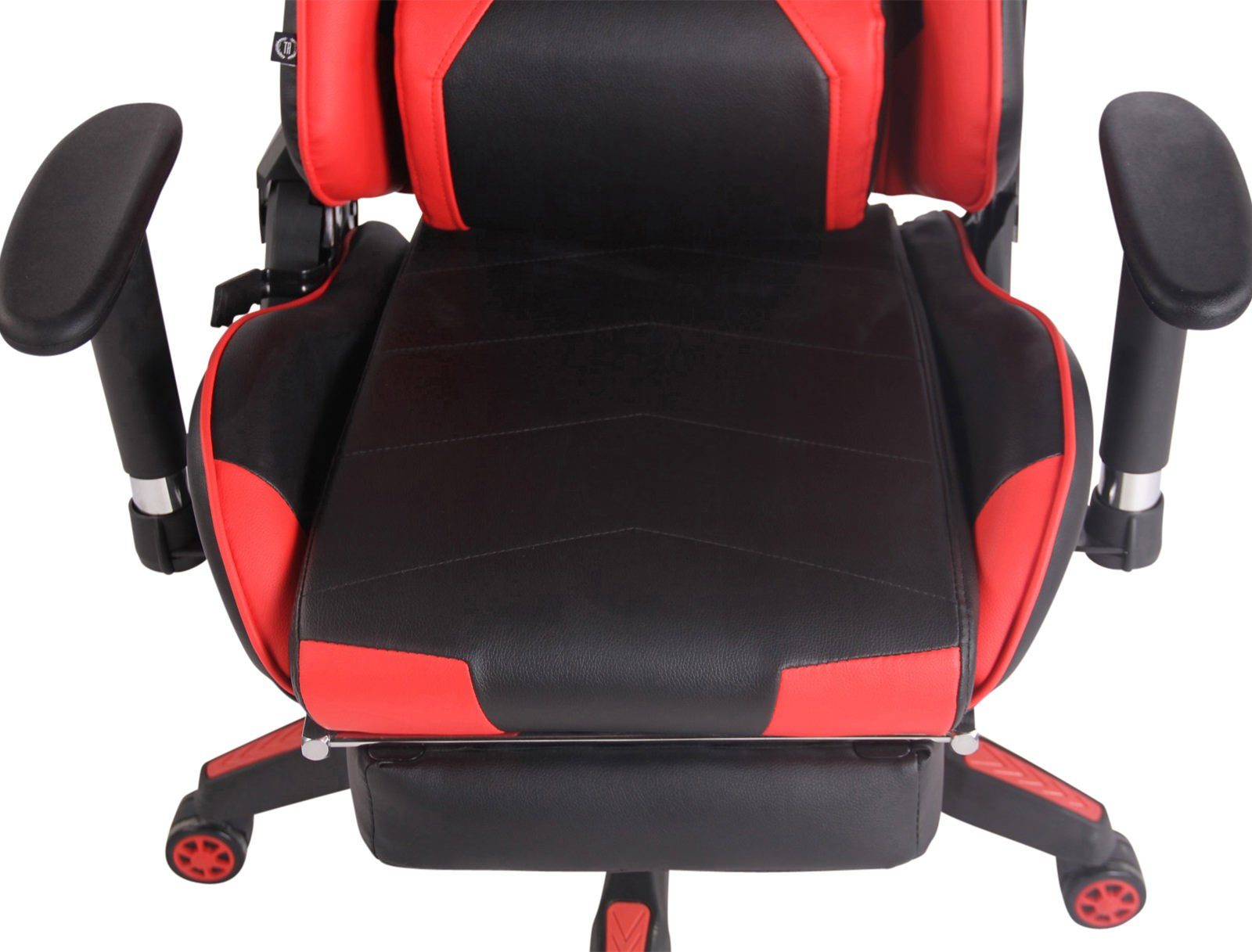 CLP Gaming Chair Turbo Fußablage, und drehbar Höhenverstellbar mit
