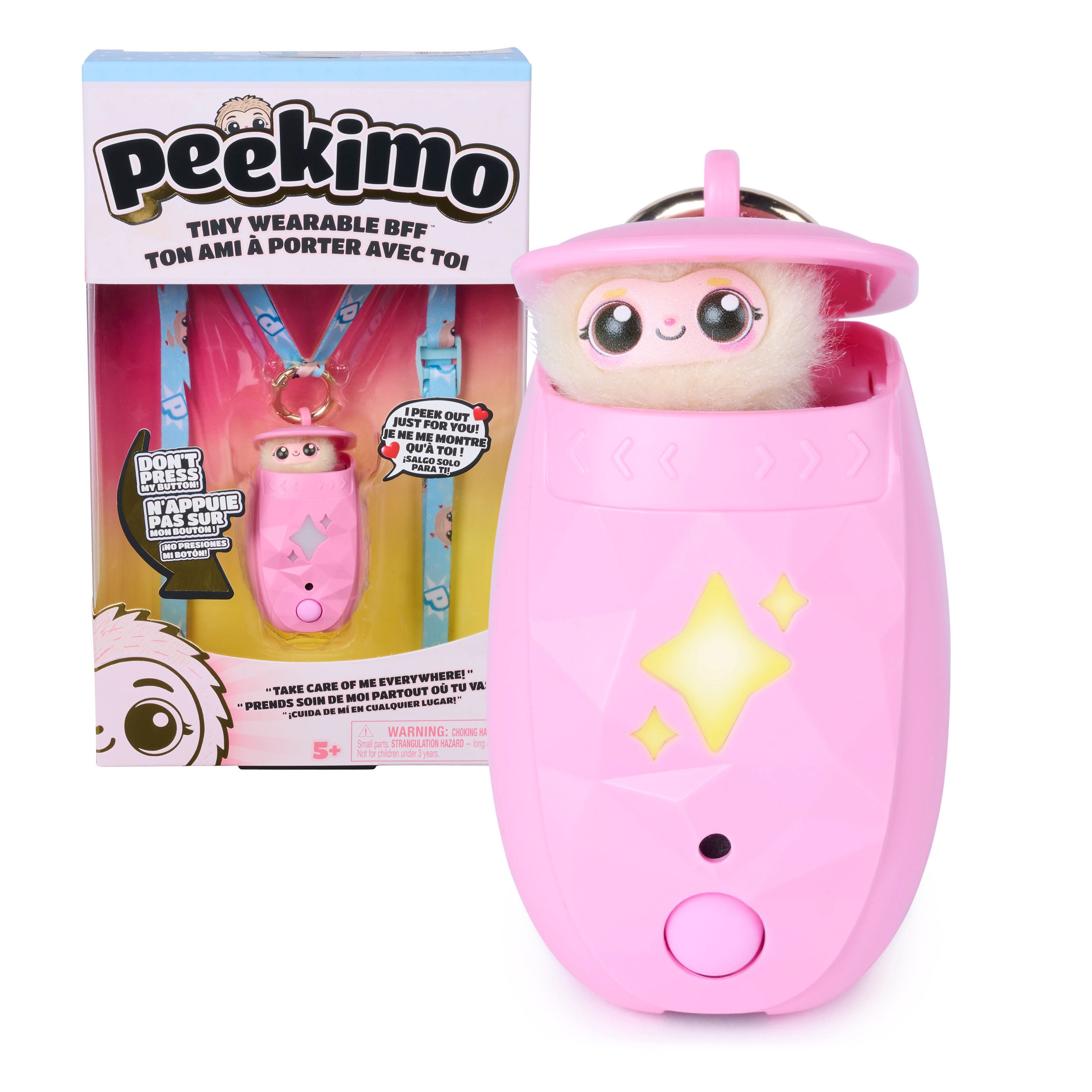 Spin Master Spielfigur Peekimo, mit Licht- & Soundeffekten