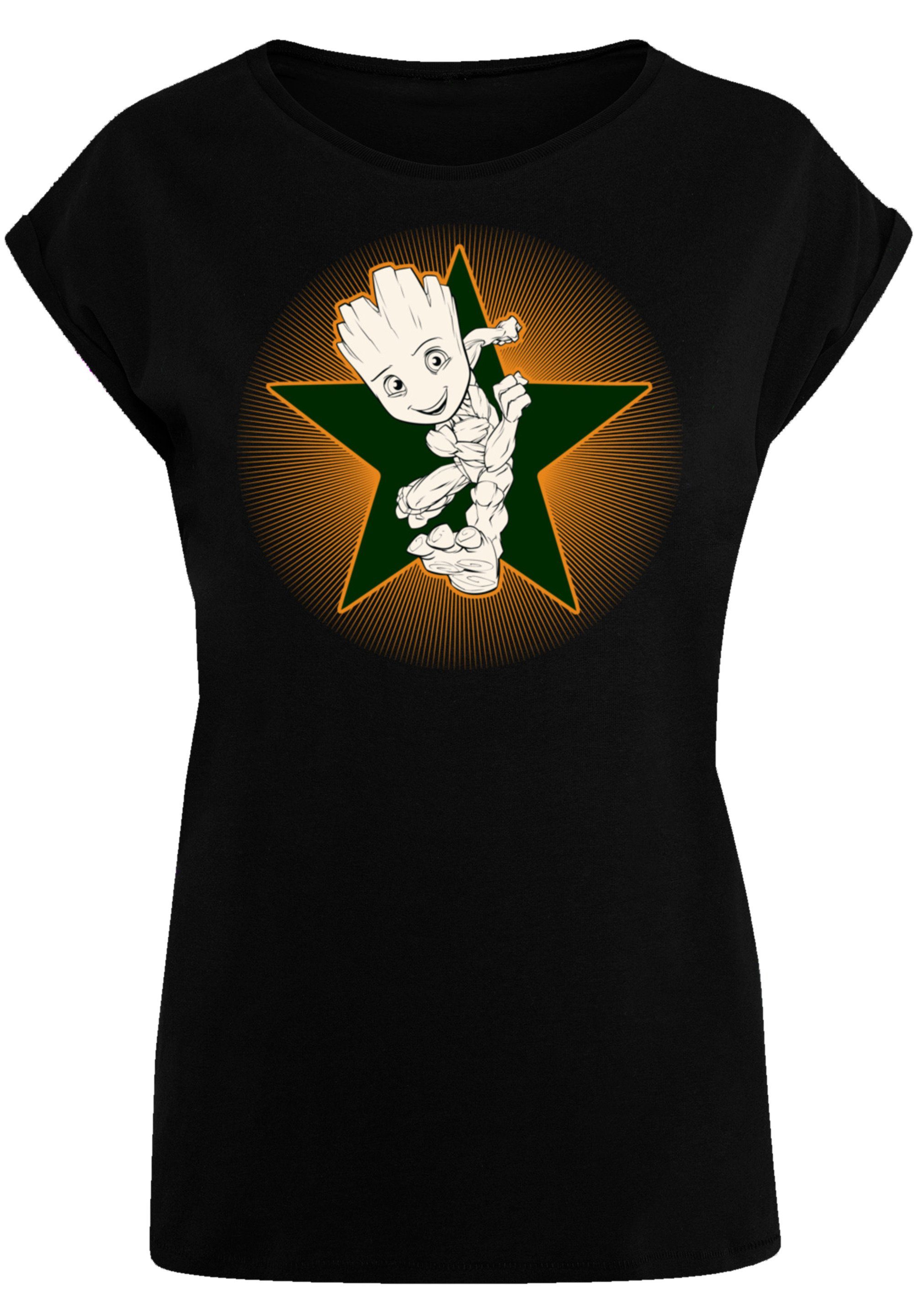 F4NT4STIC Marvel Guardians The T-Shirt Star Premium Of Qualität Galaxy Groot