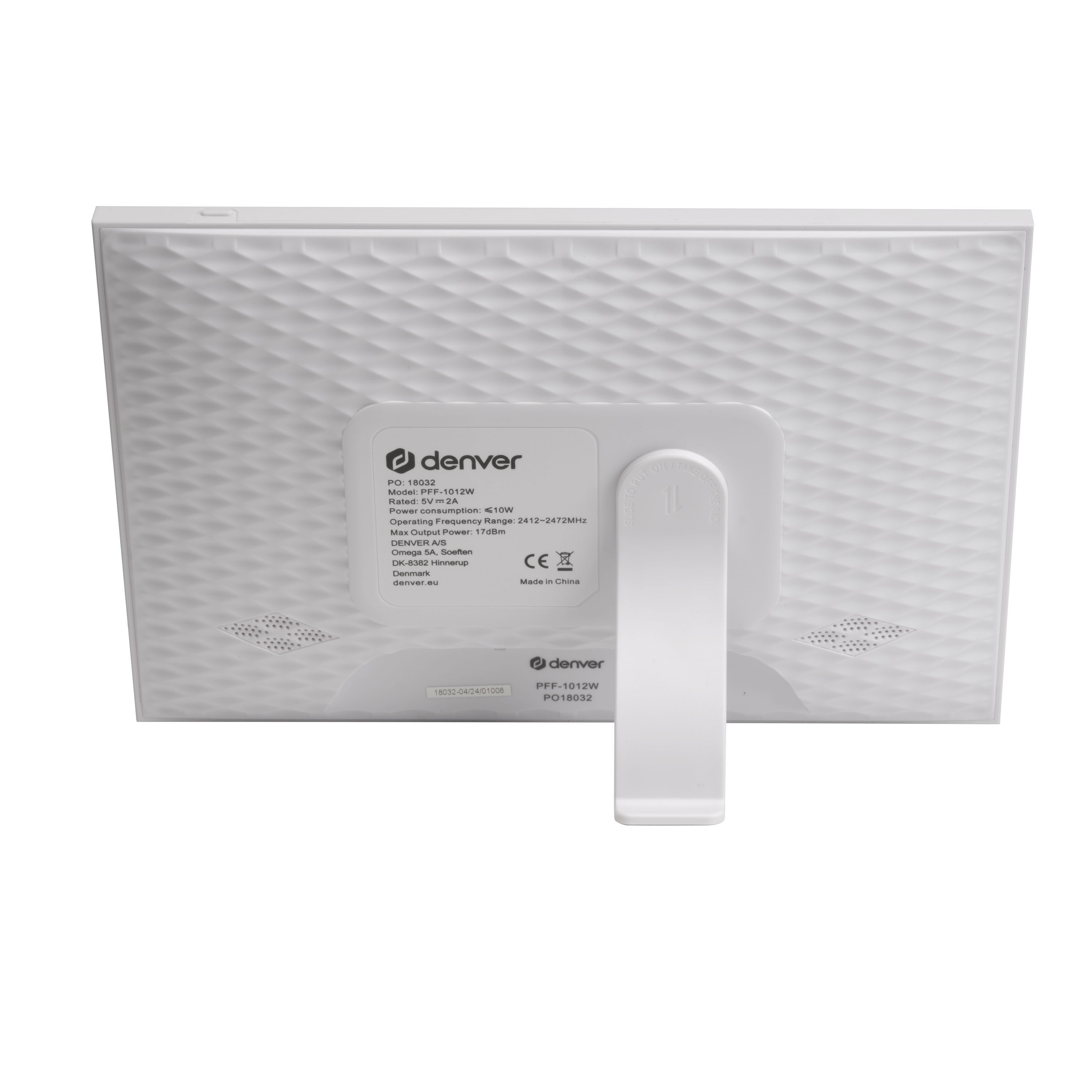Denver PFF-1012W Digitaler Bilderrahmen (25.5 cm/10.1 ", 1280 x 800 Pixel, 16 GB, mit WLAN und Foto-Sharing) – Bild 5 von 5