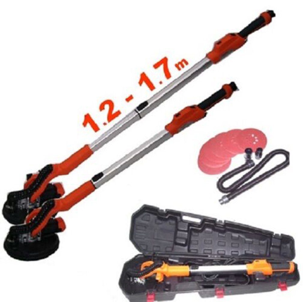 Apex Deckenschleifer 710W Teleskop Langhalsschleifer 55547 Deckenschleifer Koffer