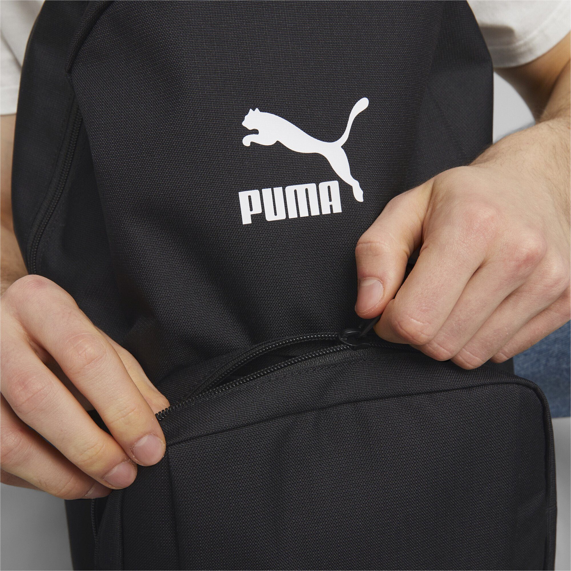 PUMA Rucksack Classics Archive Black White Rucksack Herren