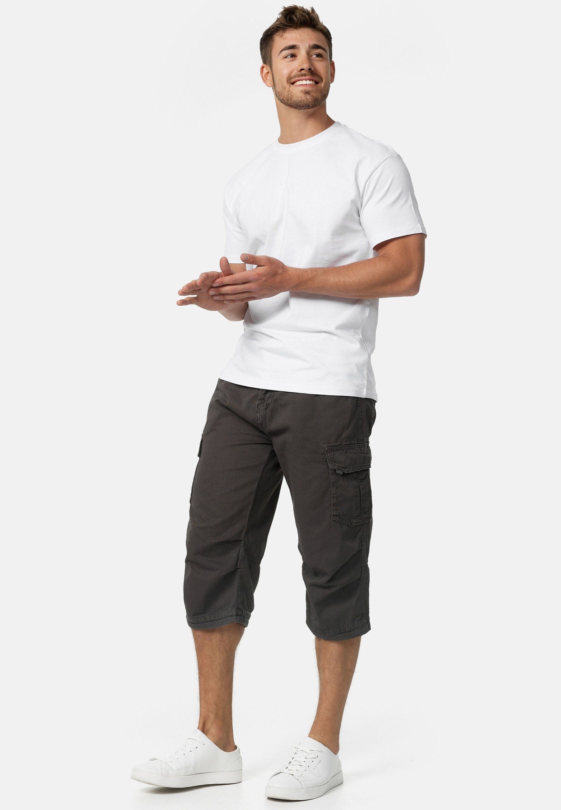 Cargoshorts Herren Nicolas Check Cargo Shorts Herrenshorts