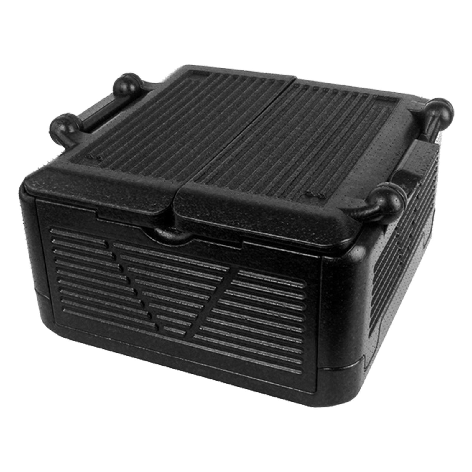kleine Kühlbox, Thermobox Eisbox für Essen Schwarz passive Rutaqian Getränke, und Thermobehälter