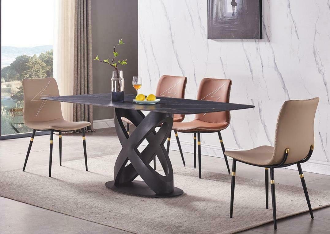 Tisch Stein Moderner Esstisch Tische Esszimmer Esstisch, JVmoebel Luxus Möbel Design