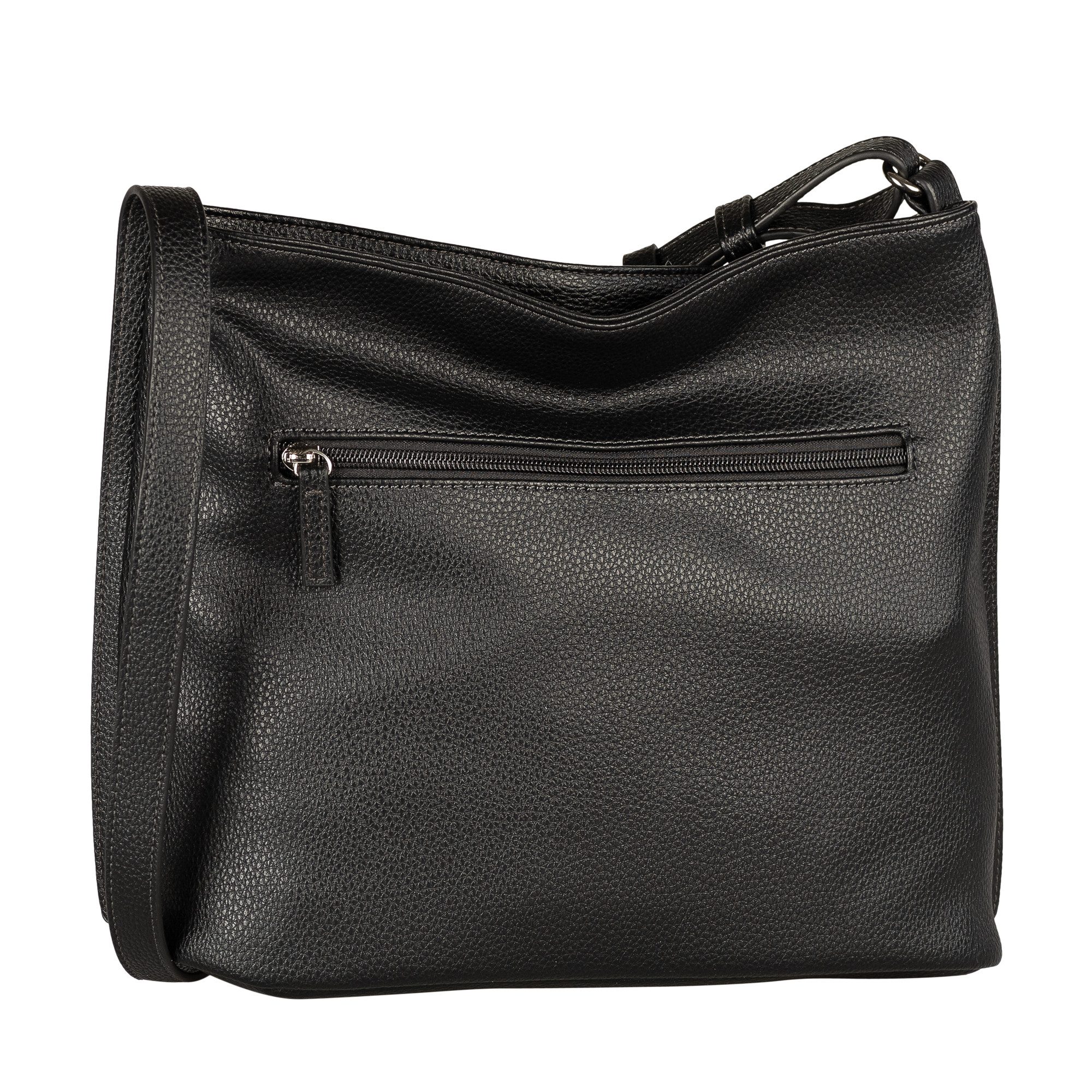 TOM TAILOR Hobo Amarea (Set, Eine abnehmbare Anhängetasche), weiches Lederimitat mit geradlinigem Schnitt und klaren kühlen Farben