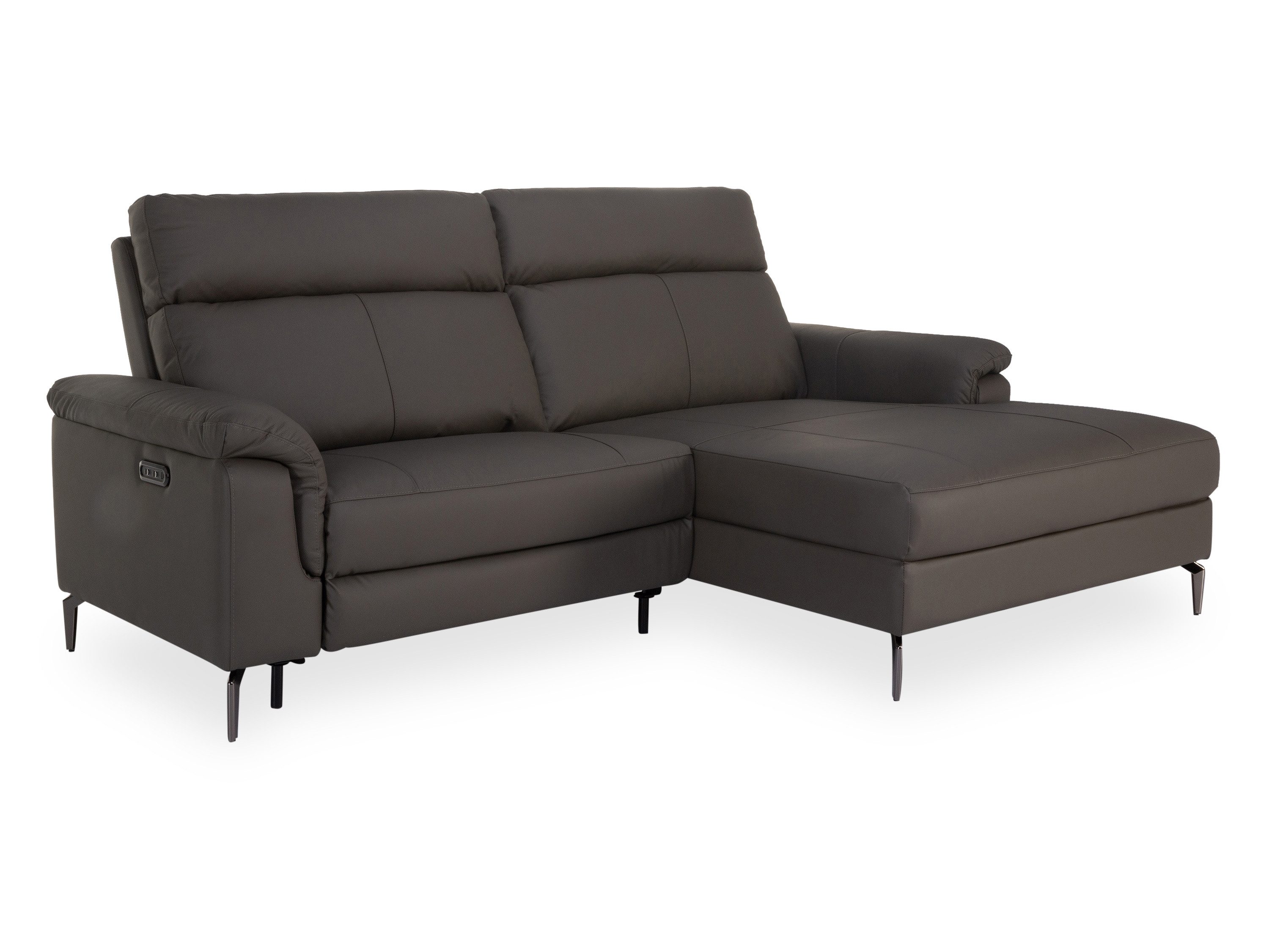 HARPER Polsterecke Polsterecke HARPER HAZENPOT BHT 240x102x162 cm braun Ecksofa