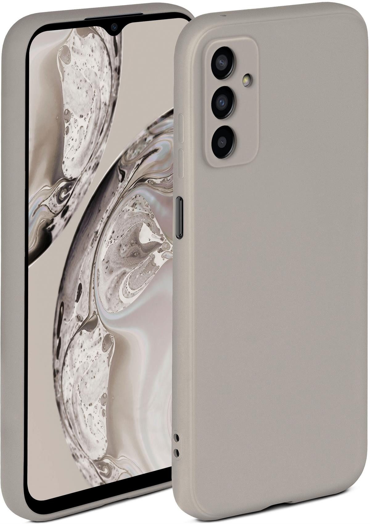 ONEFLOW Handyhülle ONEFLOW® Soft Case für Samsung Galaxy M13, Hülle aus Silikon, Back Cover mit Kameraschutz, weiche Silikonhülle