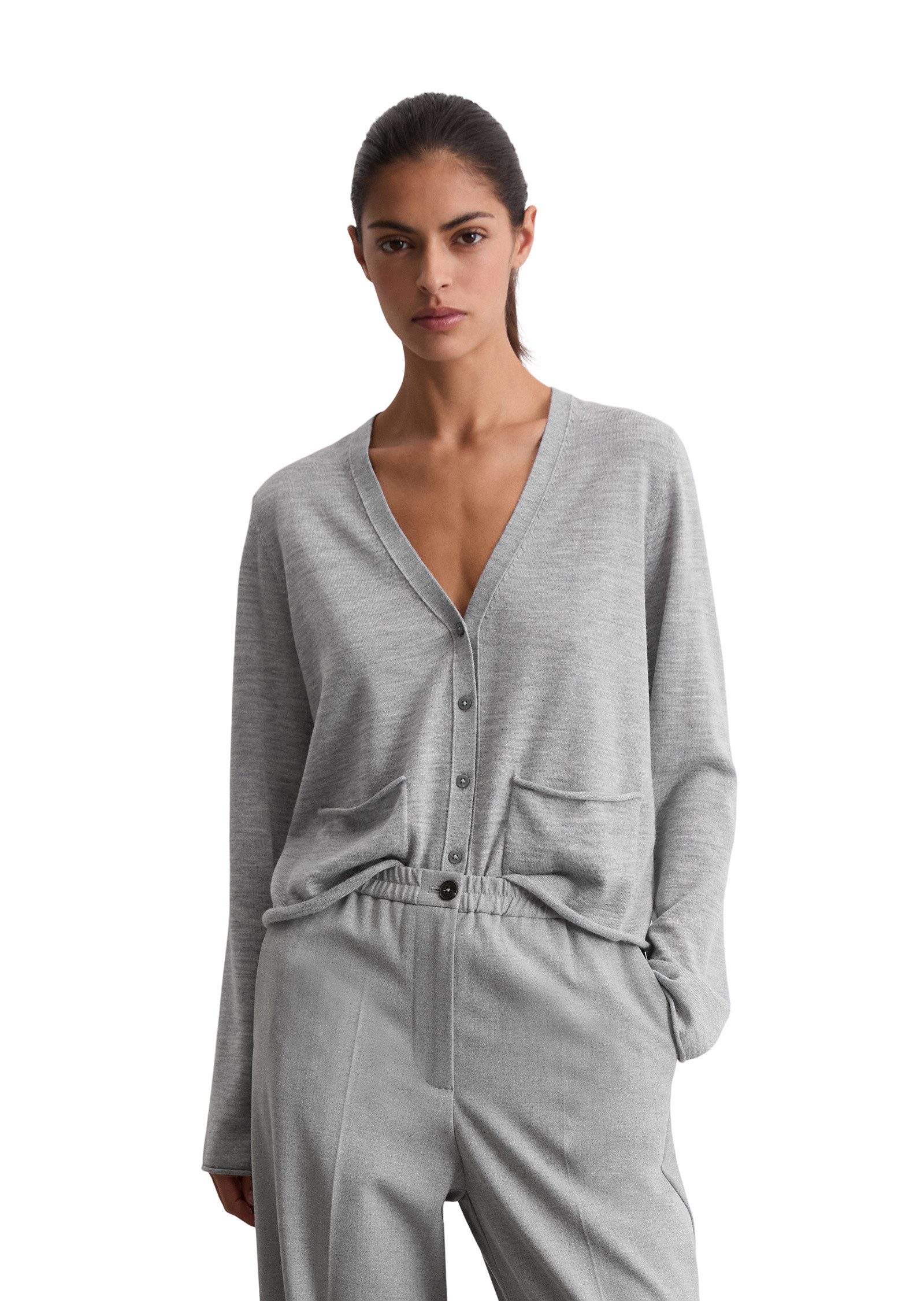 Marc O'Polo Cardigan aus feiner Merinowolle günstig online kaufen