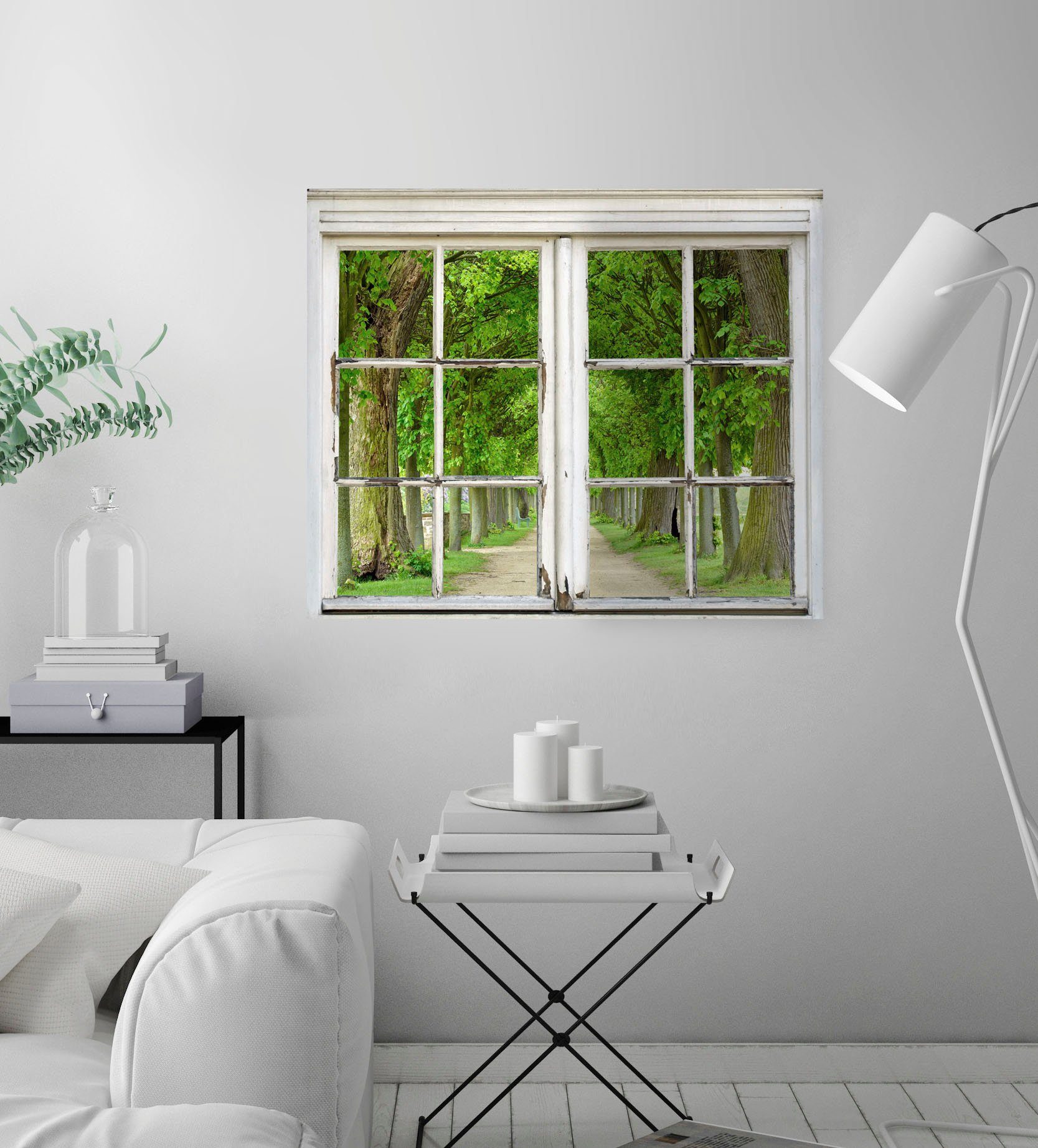 queence Wandsticker Allee, Wandsticker, Wandbild, selbstklebend, günstig online kaufen