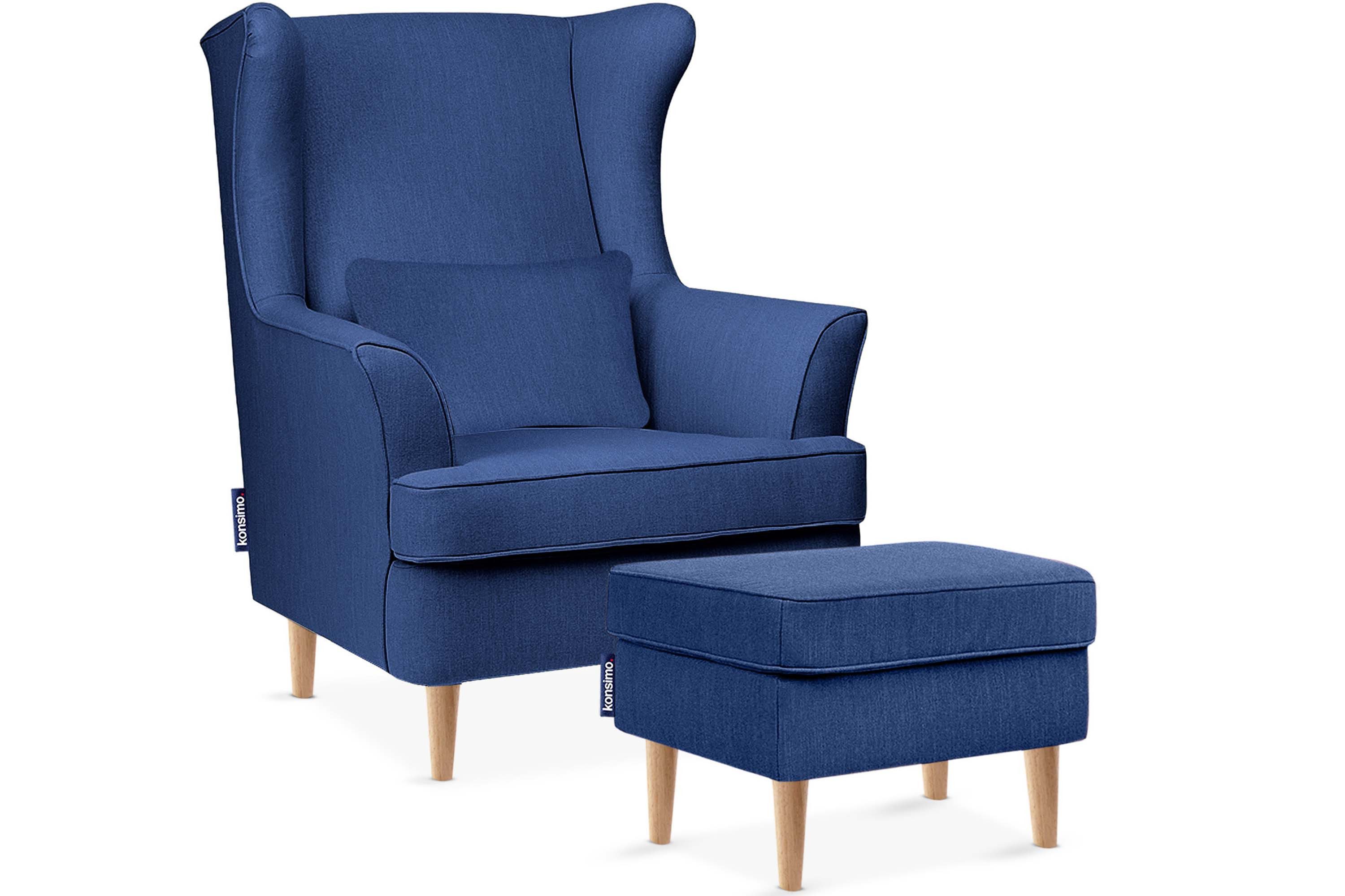 KONSIMO® Ohrensessel STRALIS Sessel, zeitloses Design günstig online kaufen