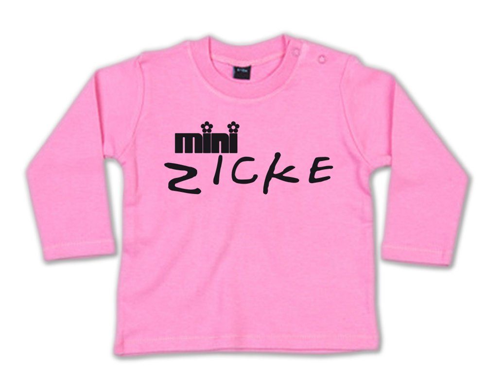 Ggraphics Longsleeve Mini Zicke Baby Sweater, Baby Longsleeve T, mit