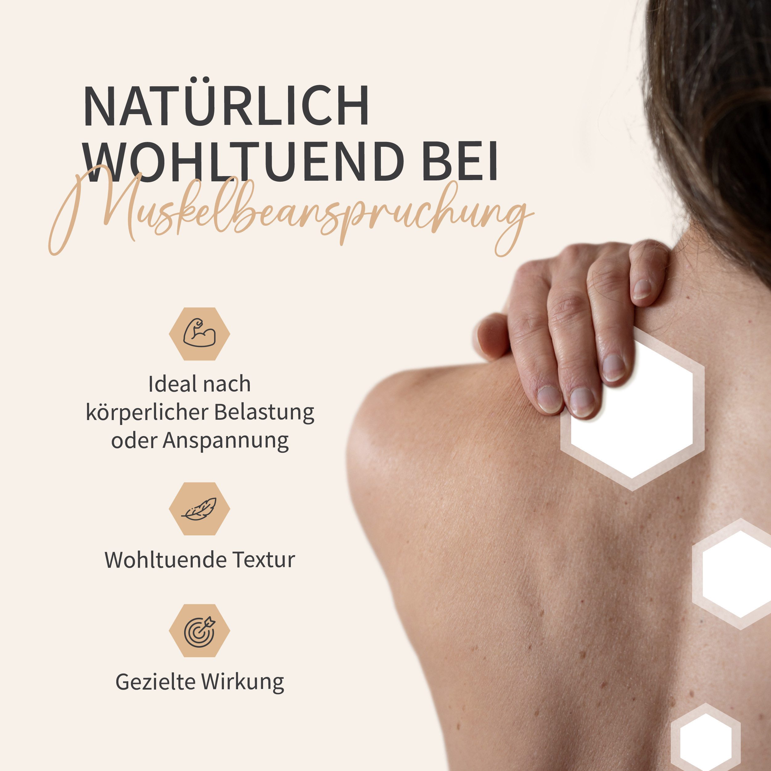 bedrop Körpercreme Bee Cream Bienengiftsalbe hochdosiert mit 8 Kräuterextrakten - Alternative zu Arnika Salbe I Pferdesalbe I Wärmecreme, Schmerzsalbe für Gelenke I Cellulite Creme I Schmerzen Salbe