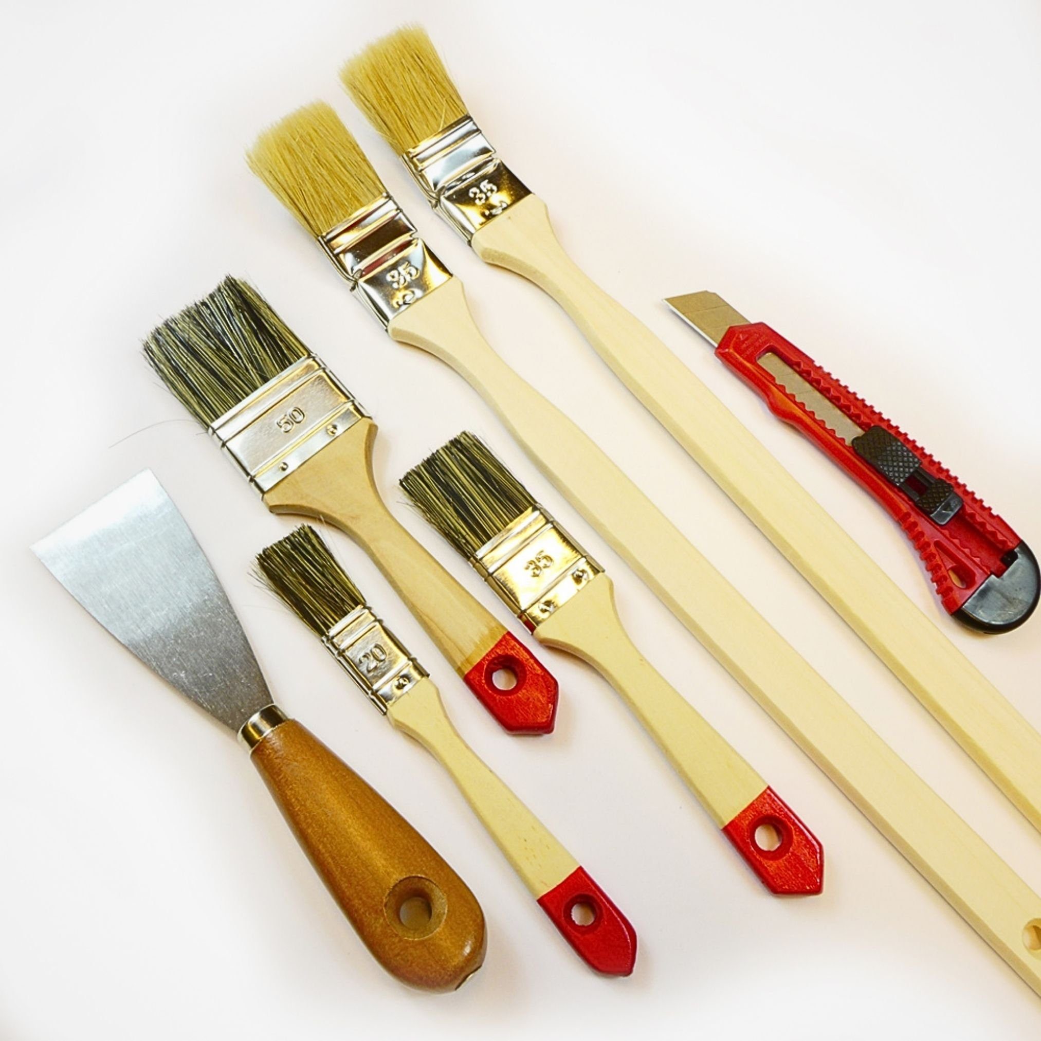 ROTIX Farbroller ROTIX Farbroller-Set 20-teilig für Anstrich von Wand und Decke (20-St)