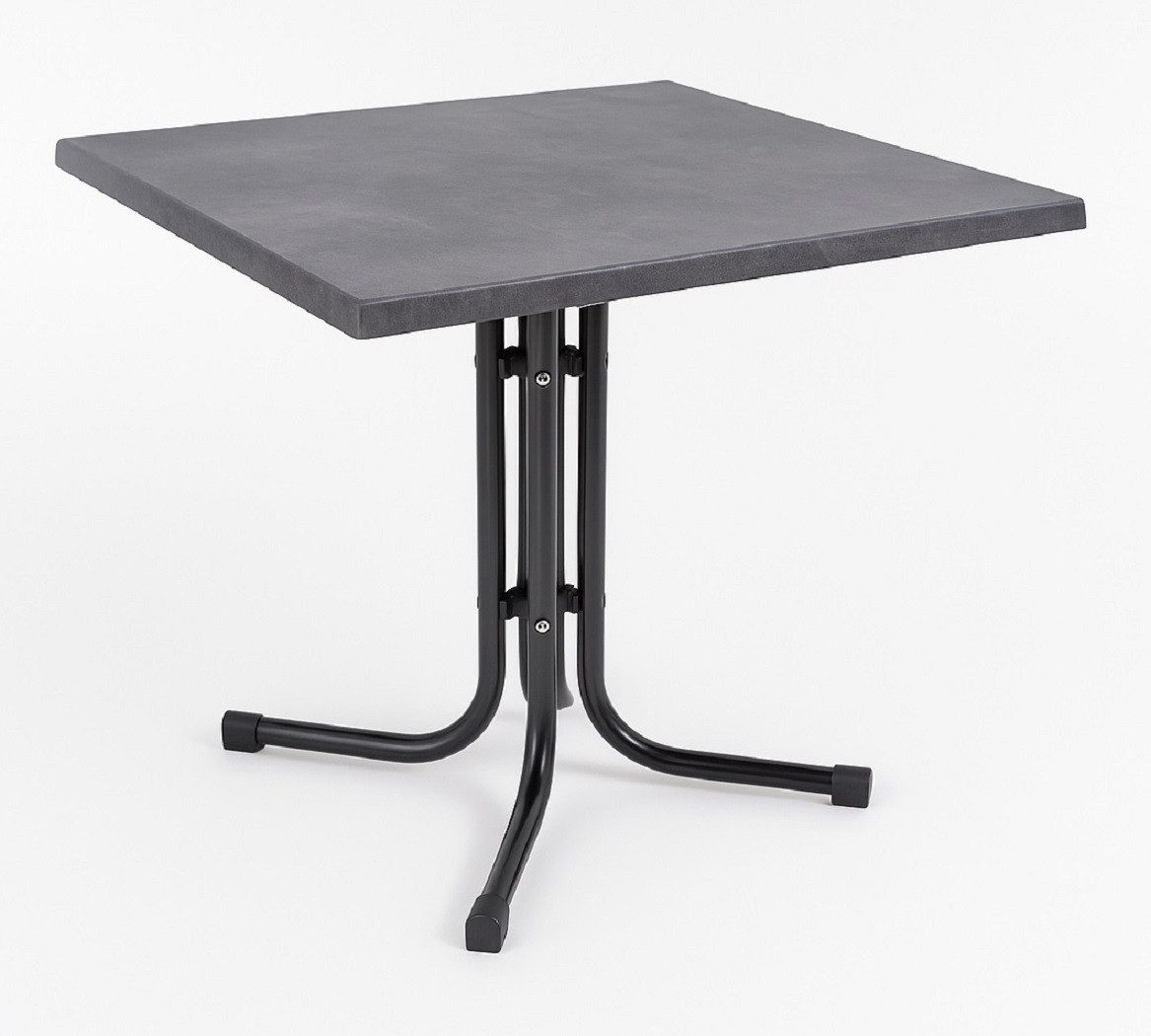 Gardissimo Gartentisch Deep 80 x 80 cm Klapptisch Balkontisch wetterfest kl günstig online kaufen