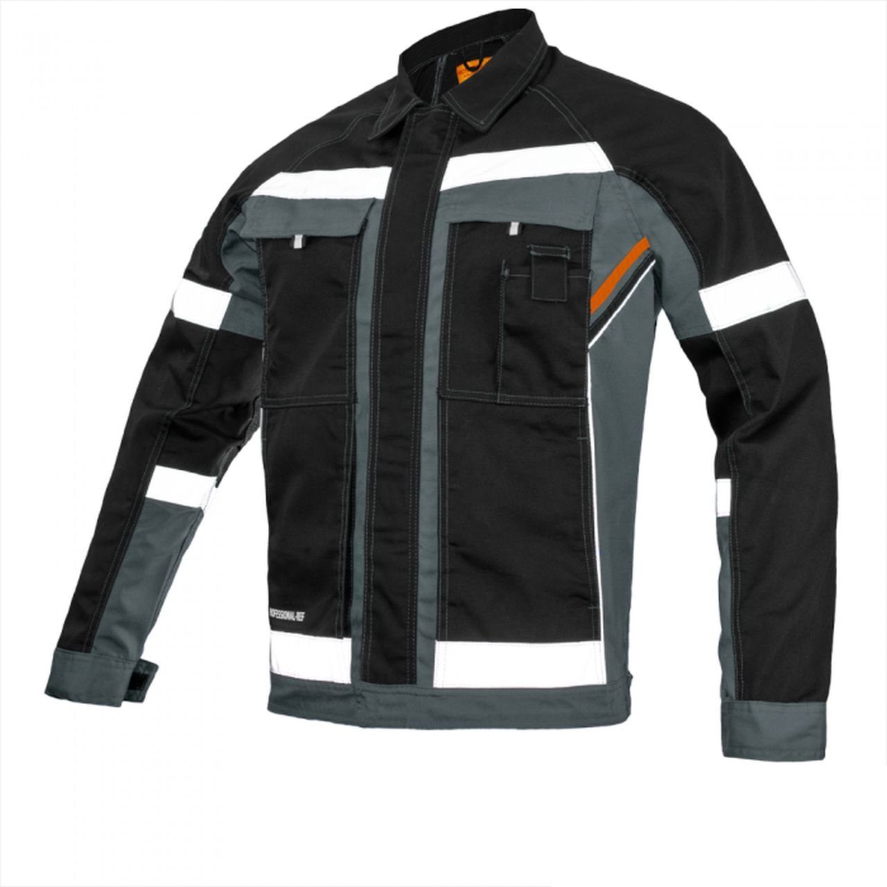 Arbeitsjacke Arbeitsjacke Berufsjacke Baujacke Schutzjacke Reflektierende Elemente
