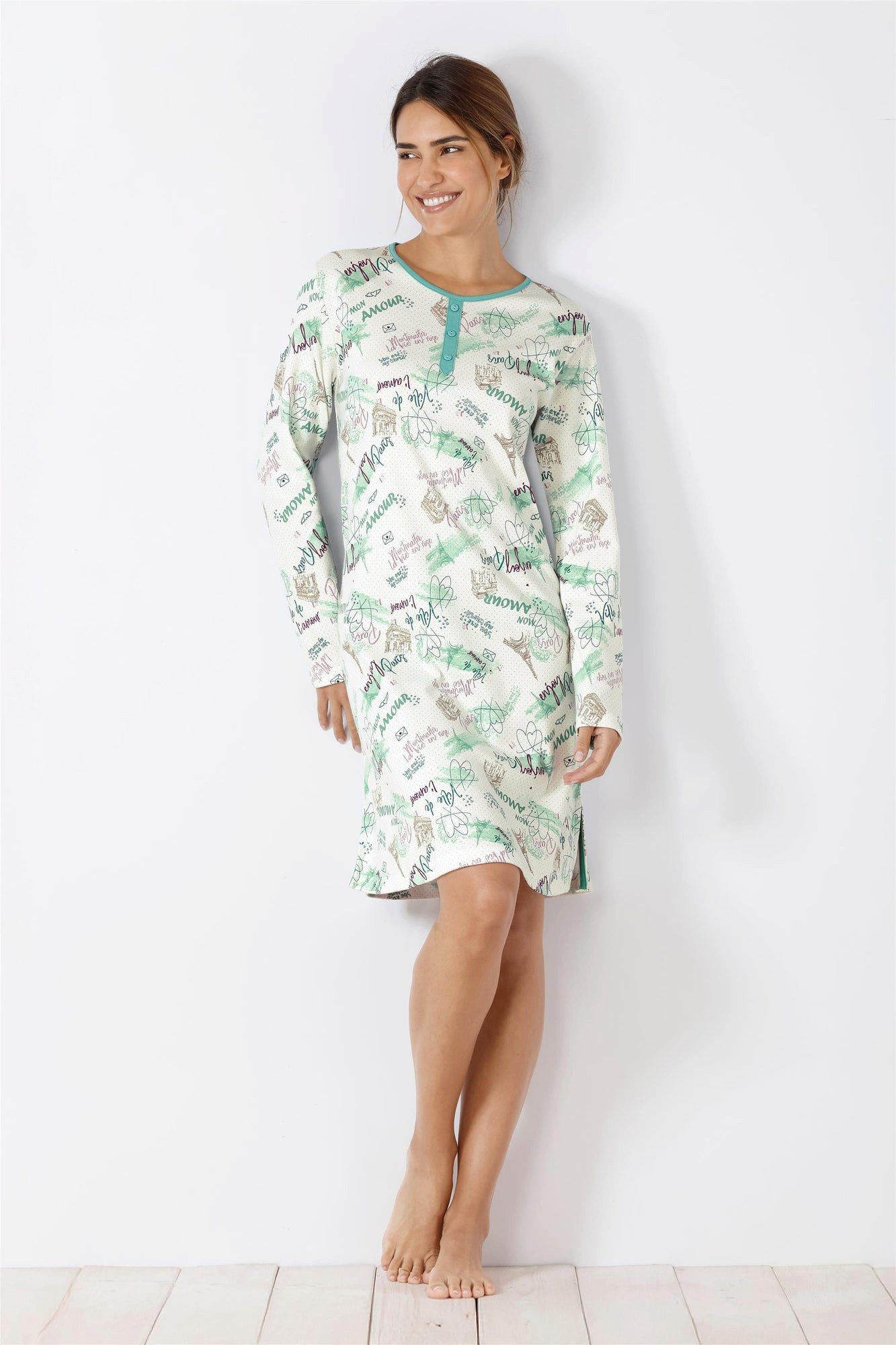 Hajo Nachthemd Damen Nachthemd Premium Cotton Interlock günstig online kaufen