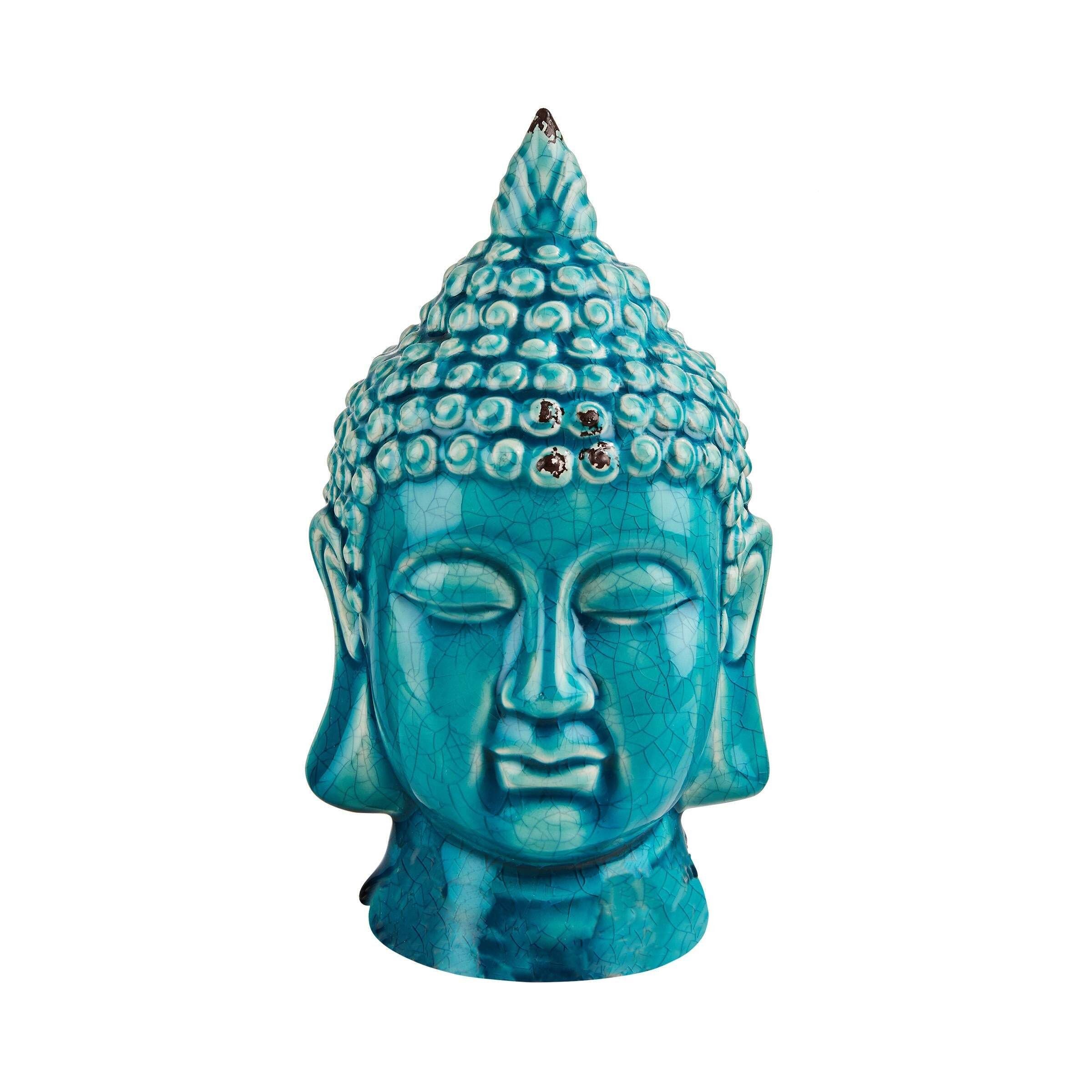 BUTLERS Buddhafigur BUDDHA Kopf Höhe 23cm