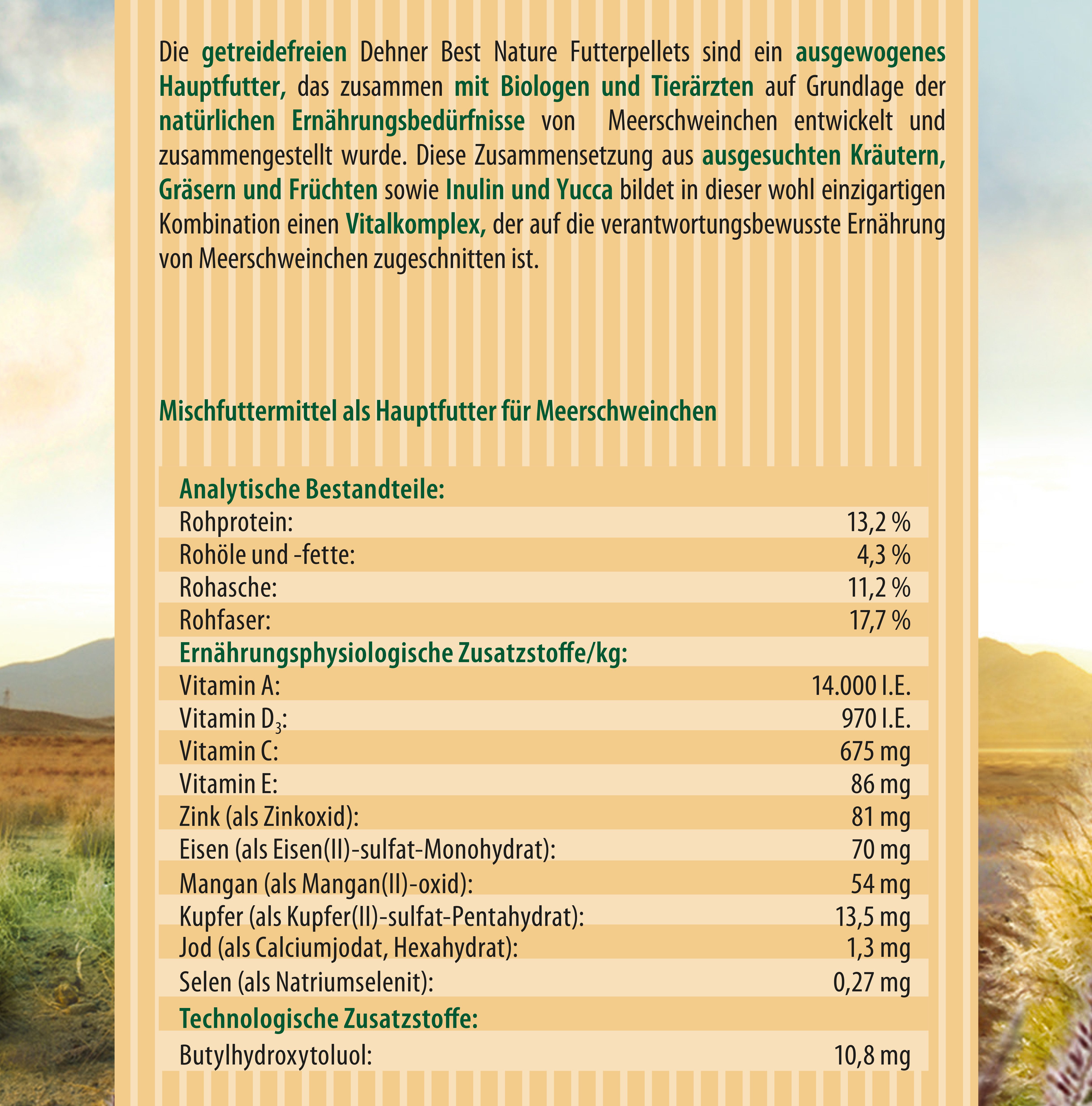Dehner, für: Meerschweinchen