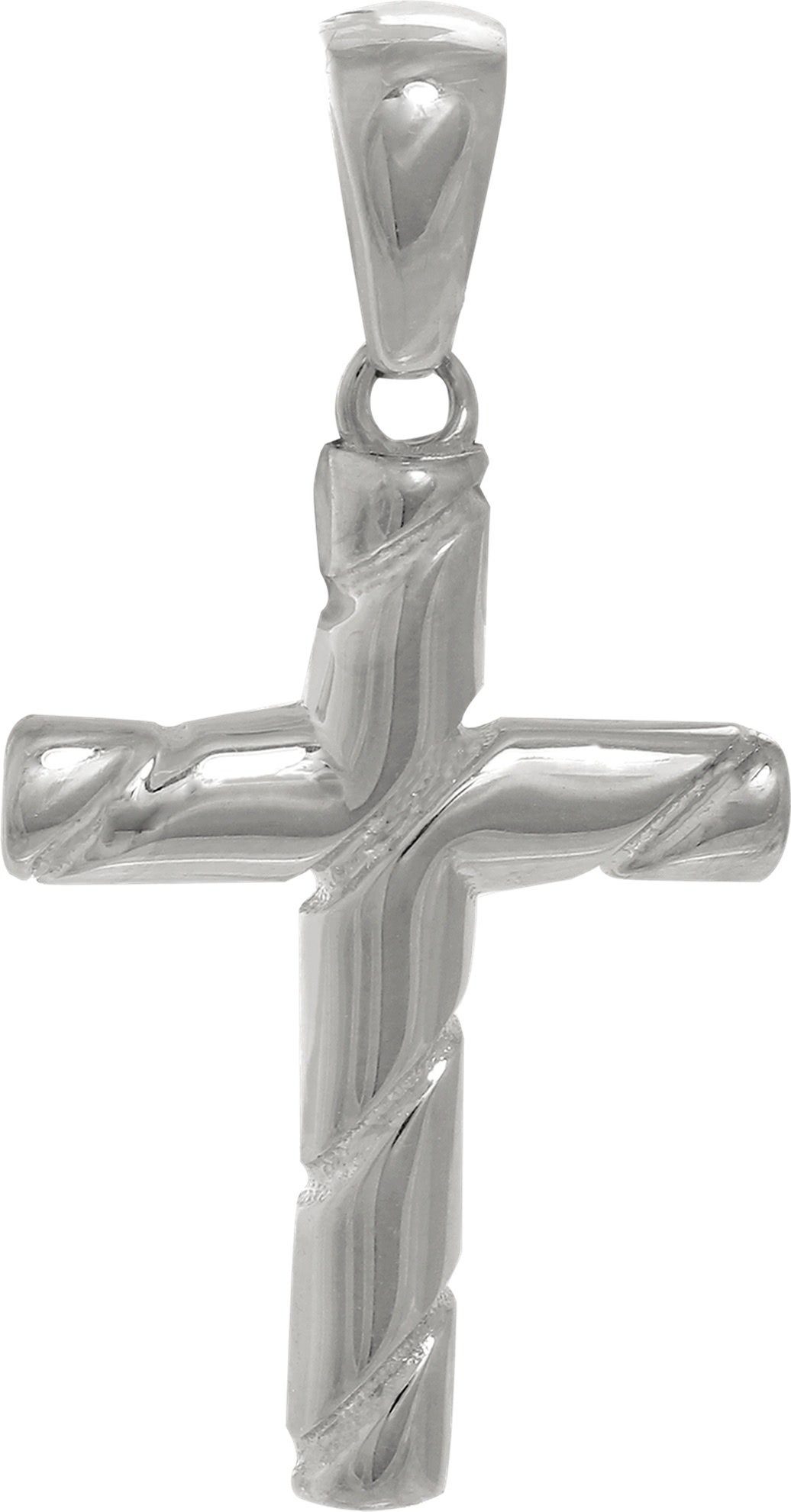 -Kreuz-, Kreuzanhänger 925 SilberDream Anhänger Ketten Kettenanhänger Silber, SilberDream Sterling silber