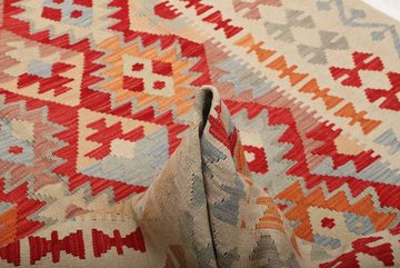 Orientteppich Kelim Afghan 178x230 Handgewebter Orientteppich, Nain Trading, rechteckig, Höhe: 3 mm