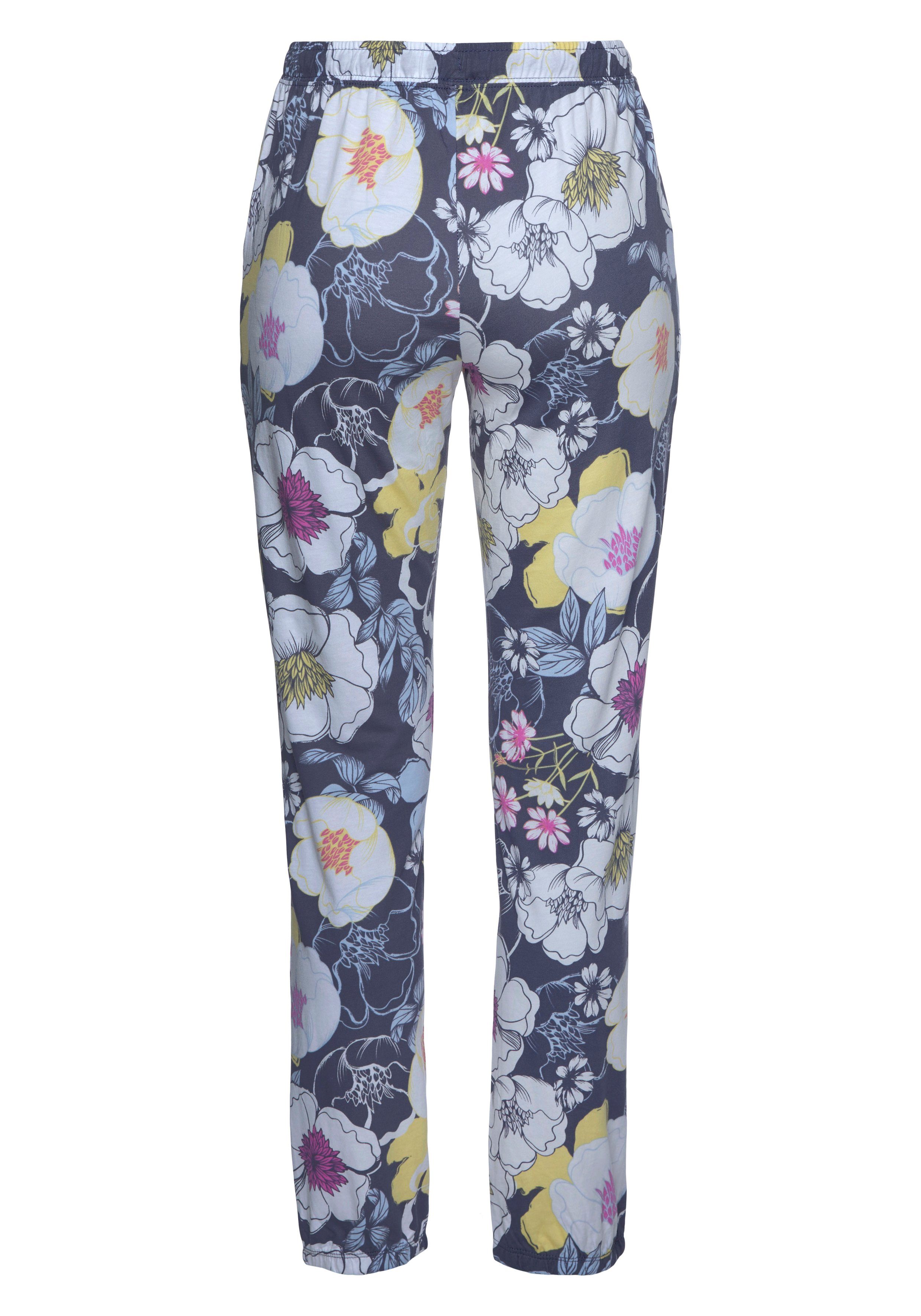 Vivance Dreams by Lascana Pyjamahose mit Alloverdruck – Bild 4 von 5