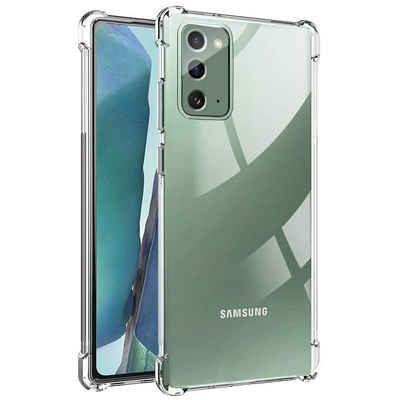 CoolGadget Handyhülle Anti Shock Rugged Case für Samsung Galaxy Note 20 6,7 Zoll, Slim Cover mit Kantenschutz Schutzhülle für Samsung Note 20 Hülle