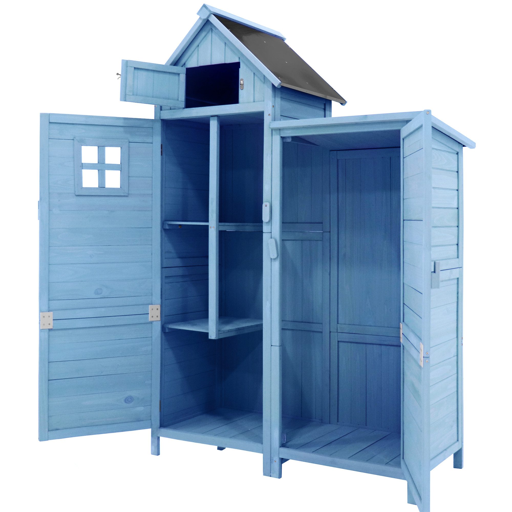 IDEASY Gerätehaus Gartenschrank 118x54x173cm, Gartenhaus für günstig online kaufen