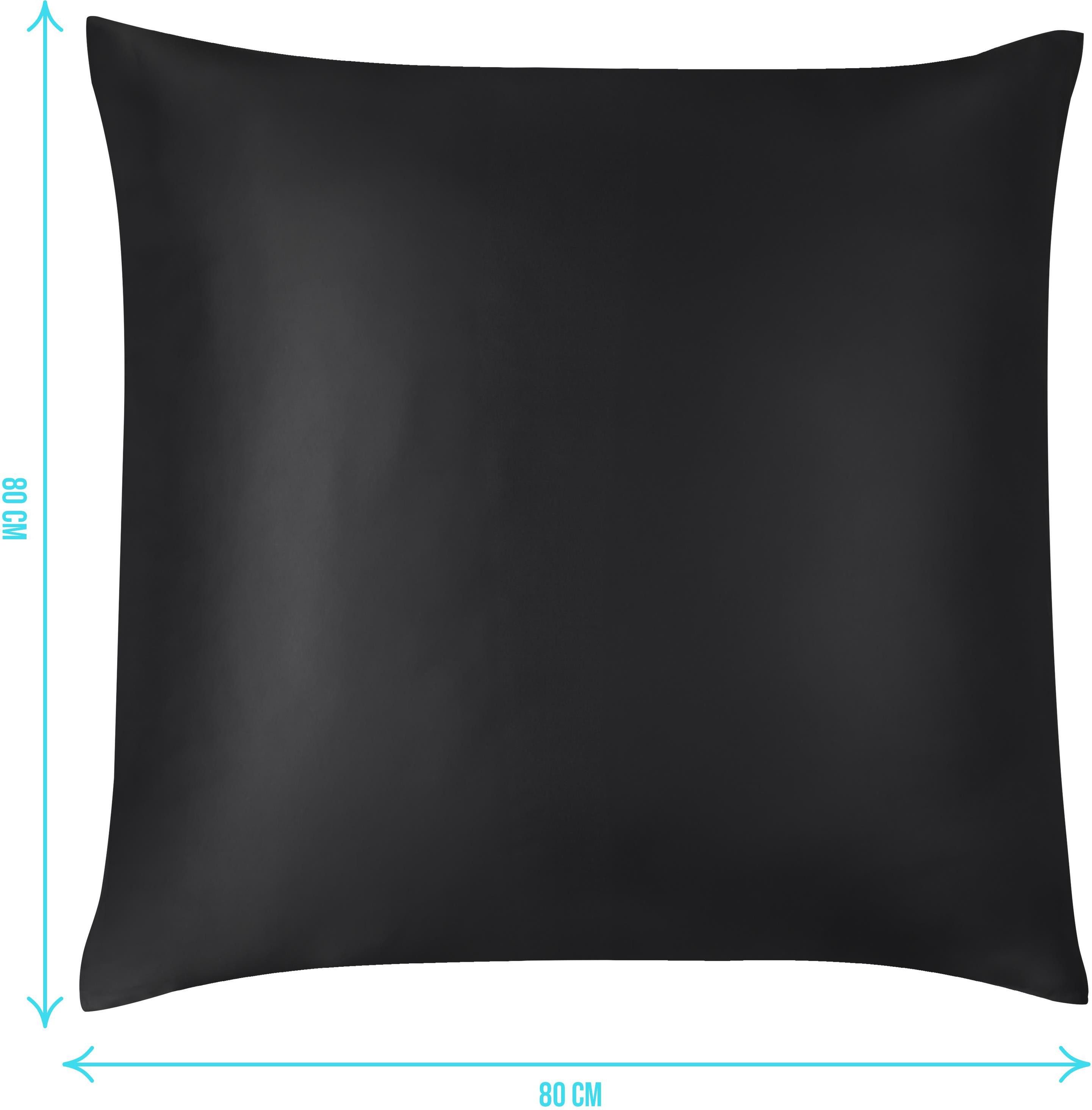 Aspero Kissenbezüge Seiden Kissenbezug 80x80 cm günstig online kaufen
