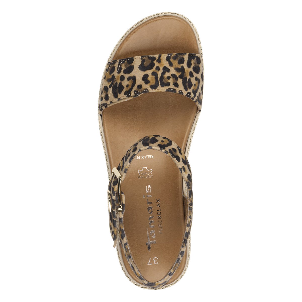 Tamaris 1-28260-42 Damen Sandale Sandaletten, Sommerschuhe, Badeschuhe, Riemchen, Schlappen