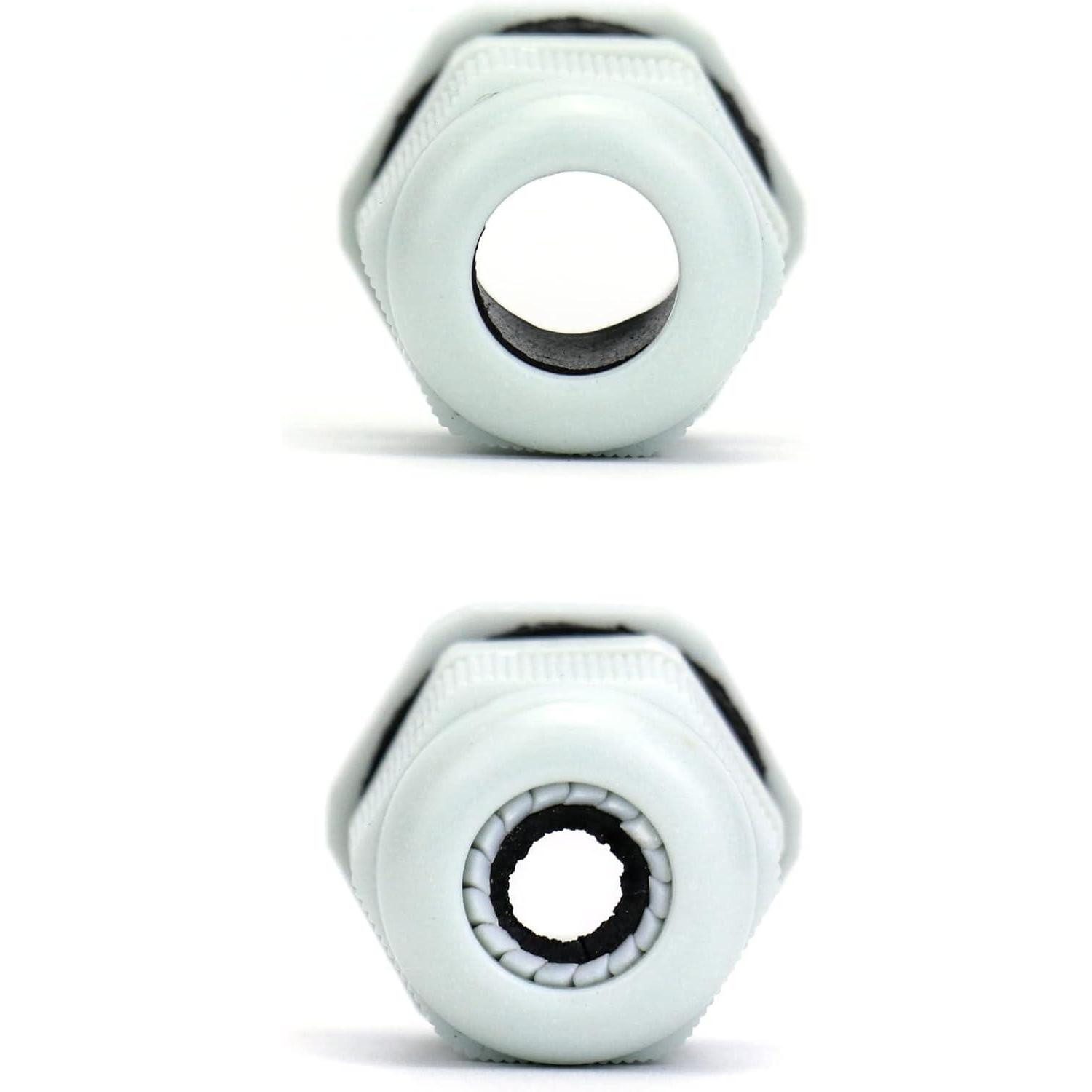 LuxusKollektion Schaltschrankschlüssel Kabelverschraubungen wasserdicht Kunststoff M20 1.5 20 Stück IP68