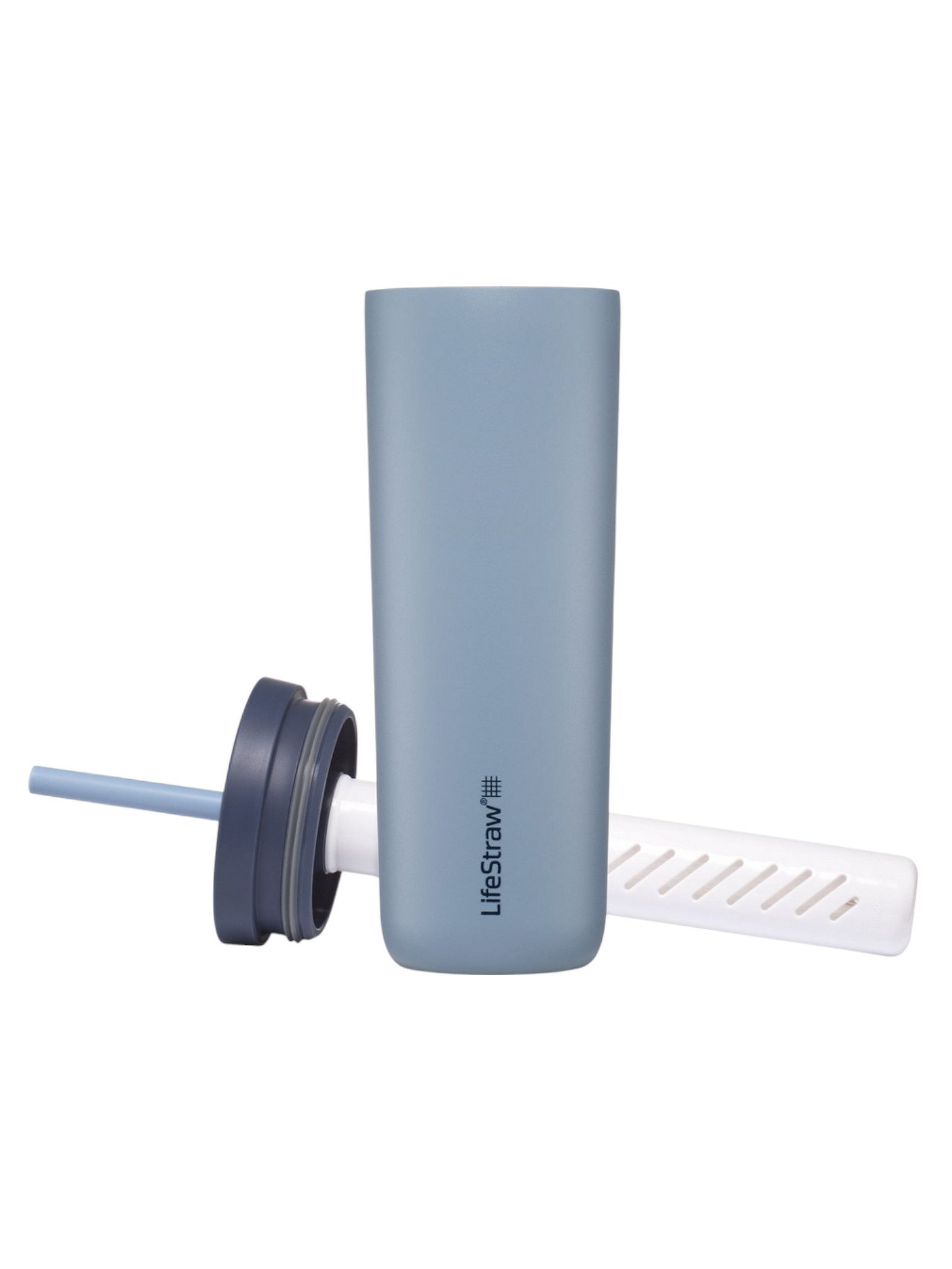 LifeStraw Trinkflasche Thermobecher Go Steel Tumbler Isolierter aus Edelstahl, mit
