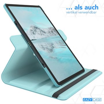 EAZY CASE Tablet-Hülle Rotation Case für Samsung Galaxy Tab S8 / Tab S7 11 Zoll, Schutzasche für Tablets Flipcase Hülle Kratzschutz Displayschutz Blau