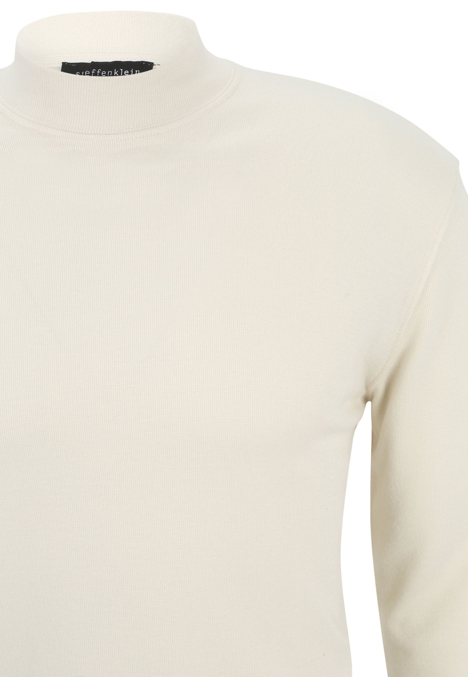 SteffenKlein Stehkragenpullover Mit fein geripptem Turtleneck