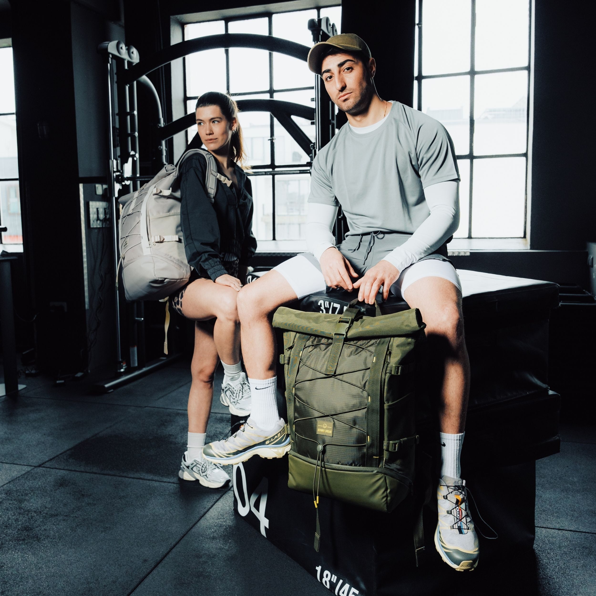 Johnny Urban Cityrucksack Allen Large Move, Rolltop Damen Herren (1-tlg), Wandern, Trekking, Outdoor, Wasserabweisend