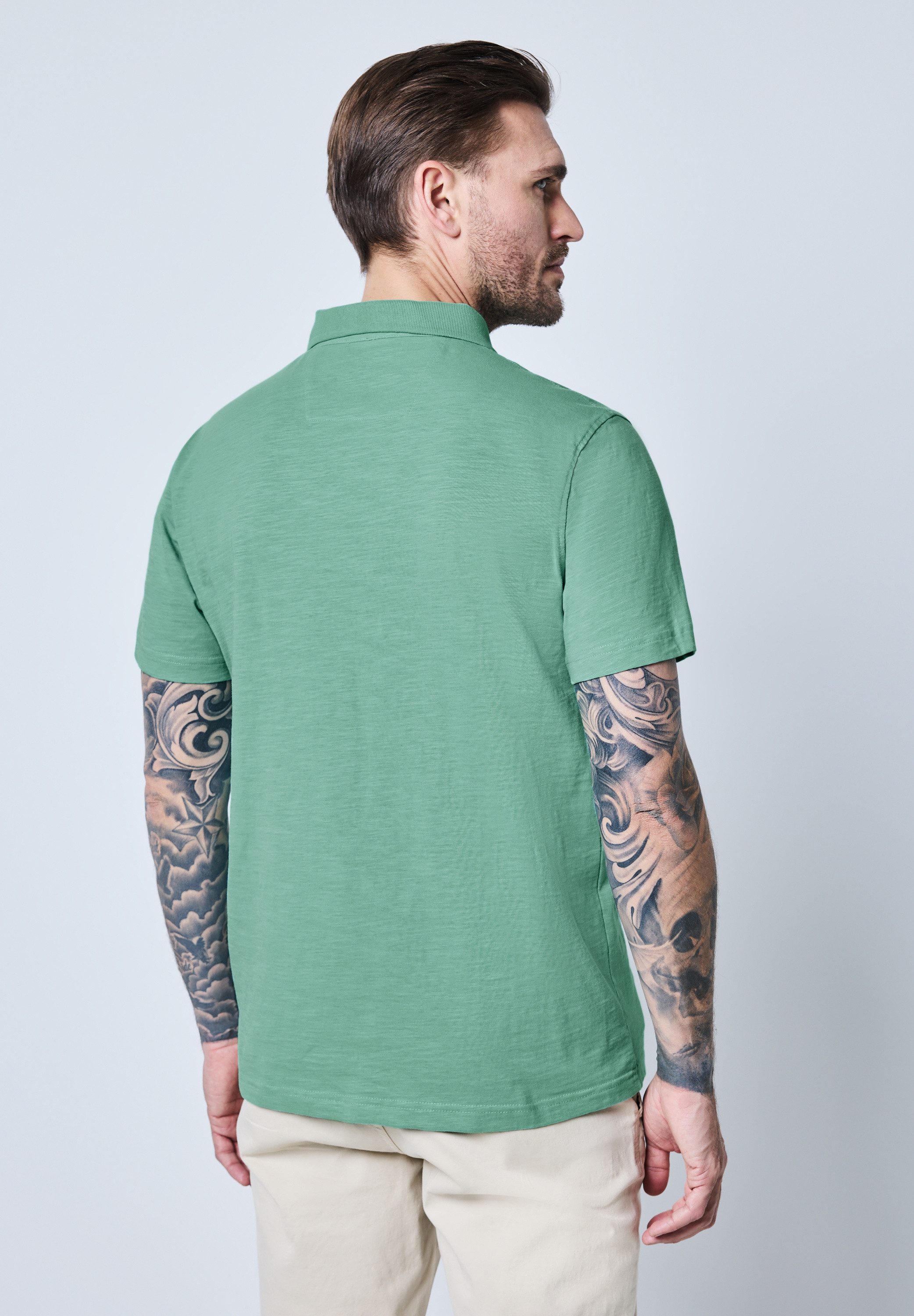 STREET ONE MEN Poloshirt, aus reiner Baumwolle günstig online kaufen