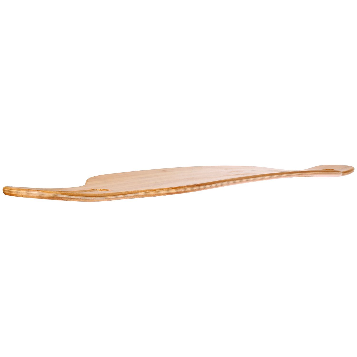 Mach1 Longboard Longboard Deck aus Bambus Ahornholz Mix - eine symmetrisch Board