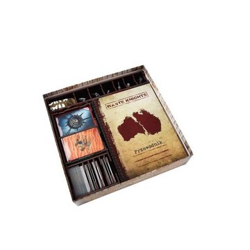 e-Raptor Spiel, Insert: Waste Knights (zweite Ausgabe) UV -Druck (GB)