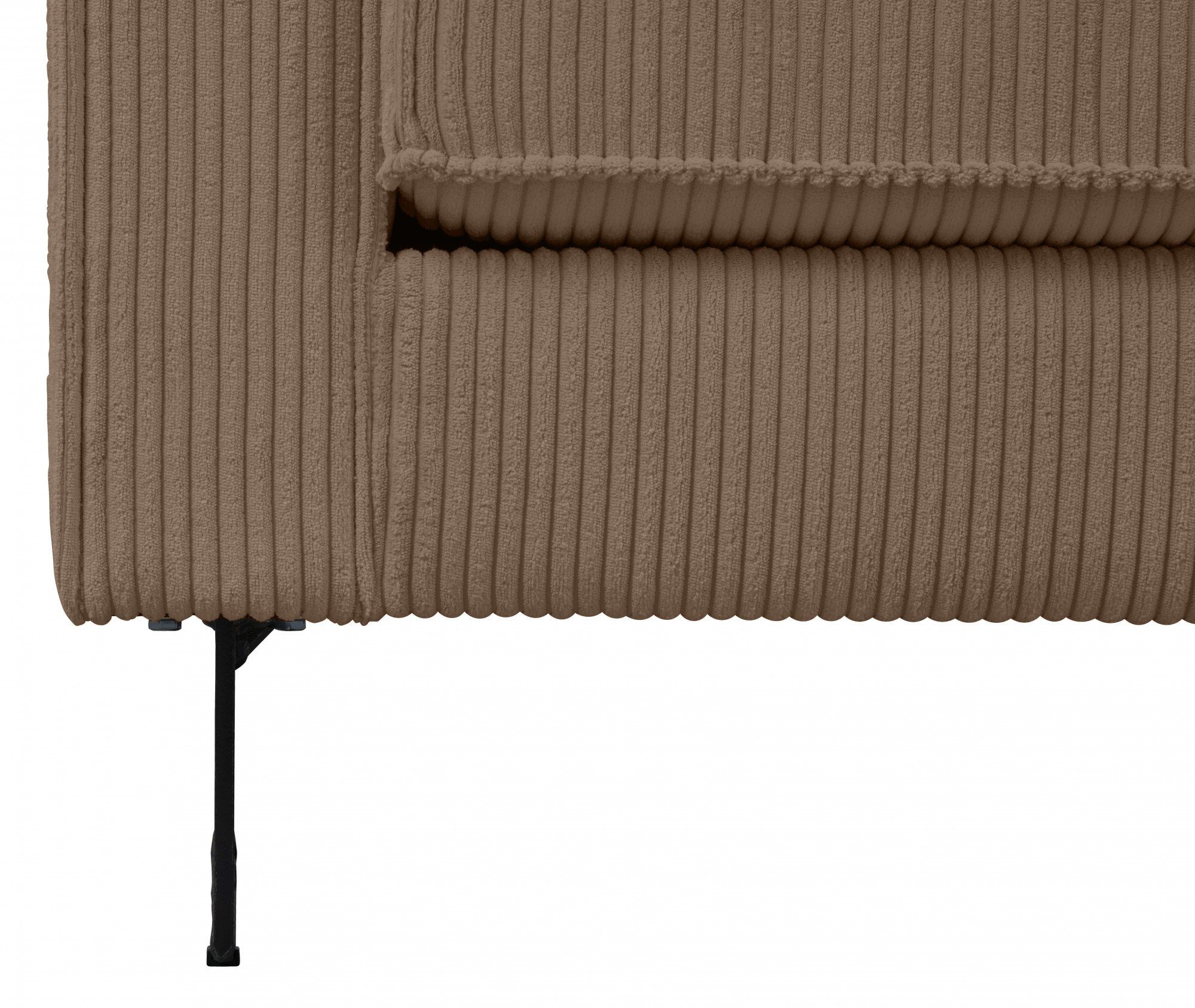 Keder, mit auch und Places Cord 2-Sitzer Style in Metallfüßen of Bezug erhältlich Pinto,