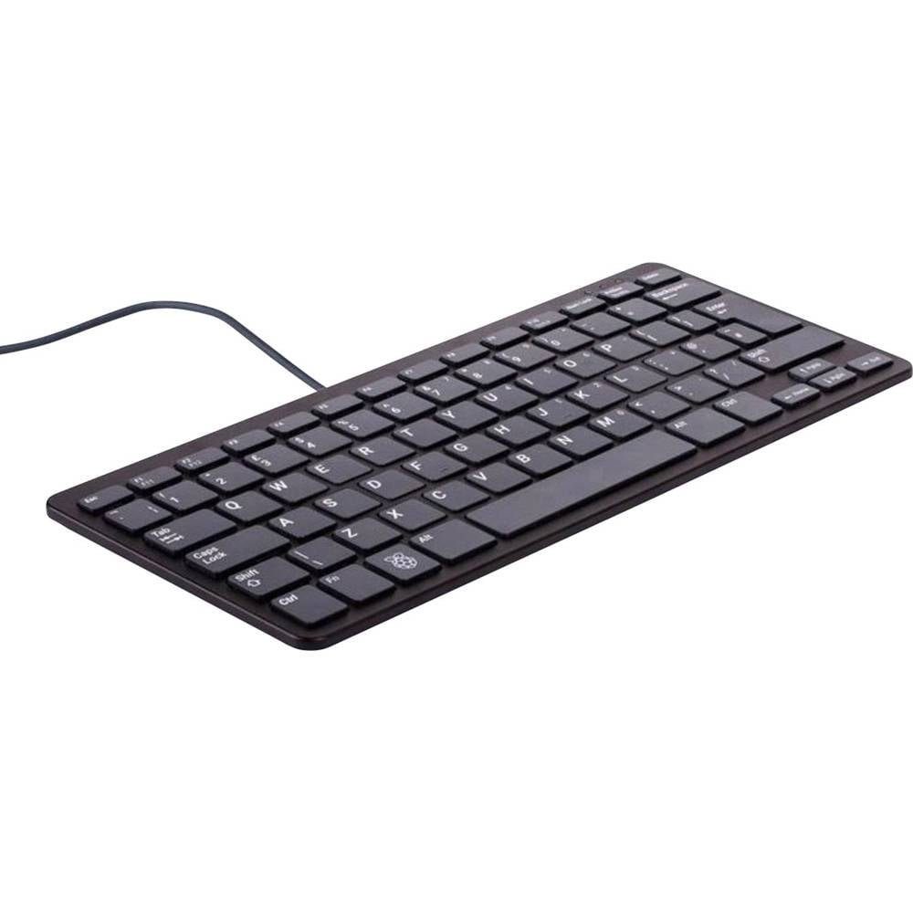 Raspberry Pi Tastatur mit USB Hub (Tastaturlayout: Deutsch, Tastatur (USB- Hub), Ergonomisches Design für eine komfortable Nutzung