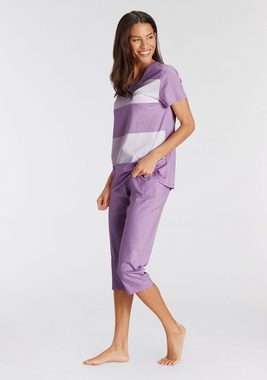 Triumph Schlafanzug Sets PK Capri X 01 (Set, 2 tlg) Capri-Pyjama aus reiner Baumwolle