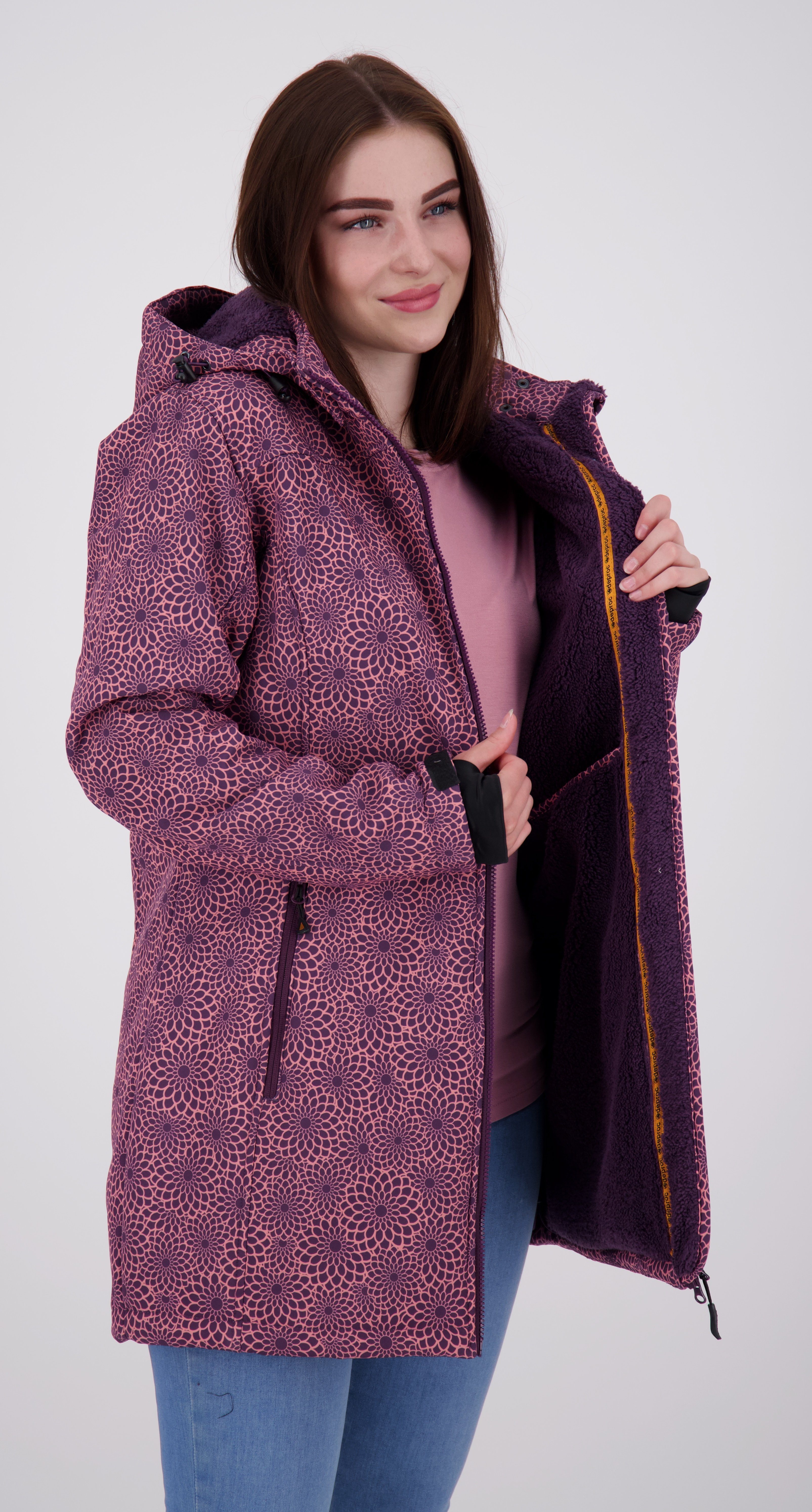 DEPROC Active Softshellmantel KEELE PEAK II WOMEN auch in Großen Größen erhältlich