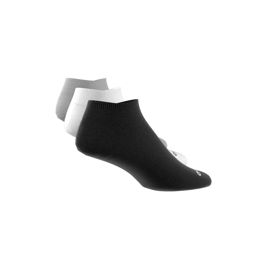 adidas Performance Sportsocken Sneaker Low Cut No Show (Baumwollmix, leicht) weiss/schwarz/grau