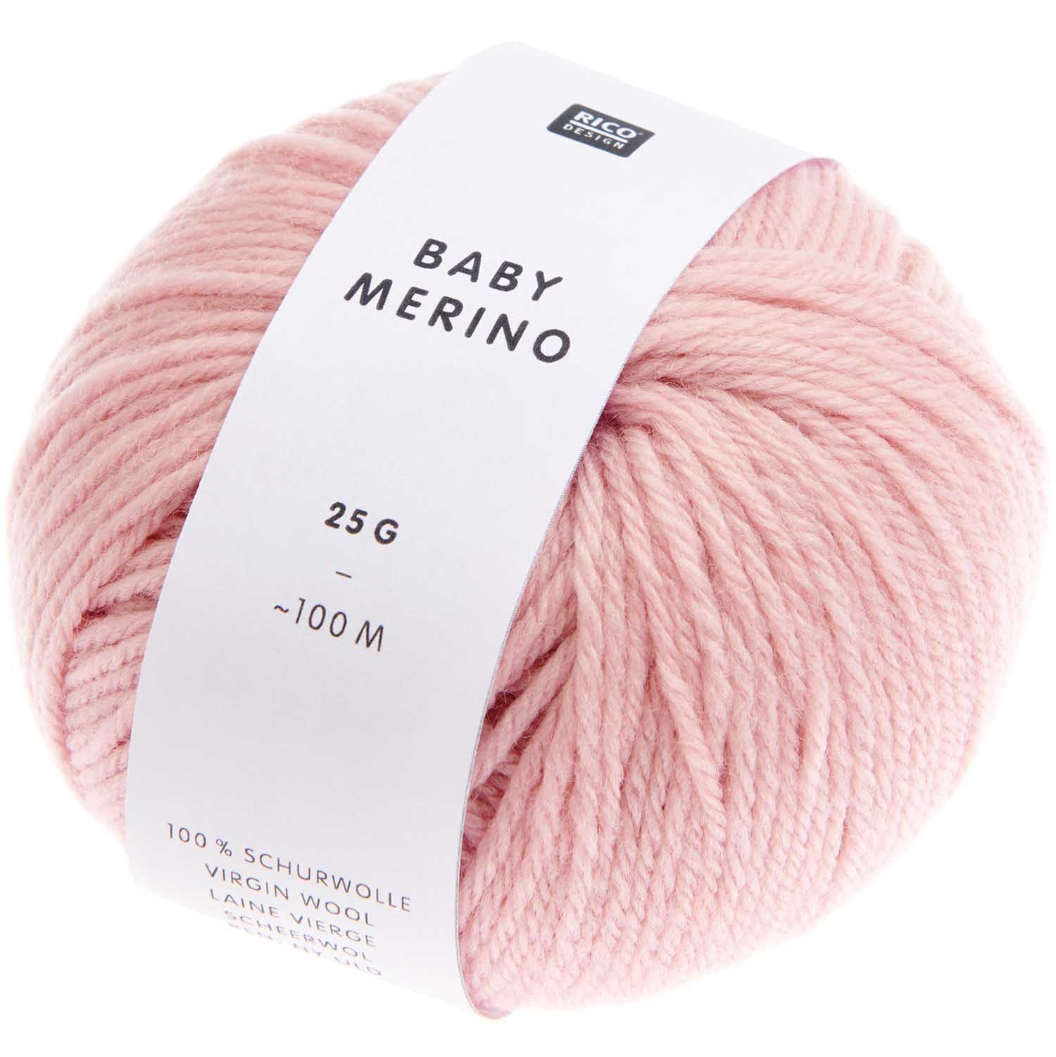 rico Baby Merino Häkelwolle, 100 m