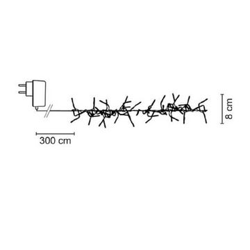 Koopman LED-Lichterkette LED-Clusterlightkette 768 warmweiße LEDs, L 4,5 m