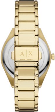 ARMANI EXCHANGE Multifunktionsuhr AX5657, Quarzuhr, Armbanduhr, Damenuhr, 12/24-Stunden-Anzeige, Datum