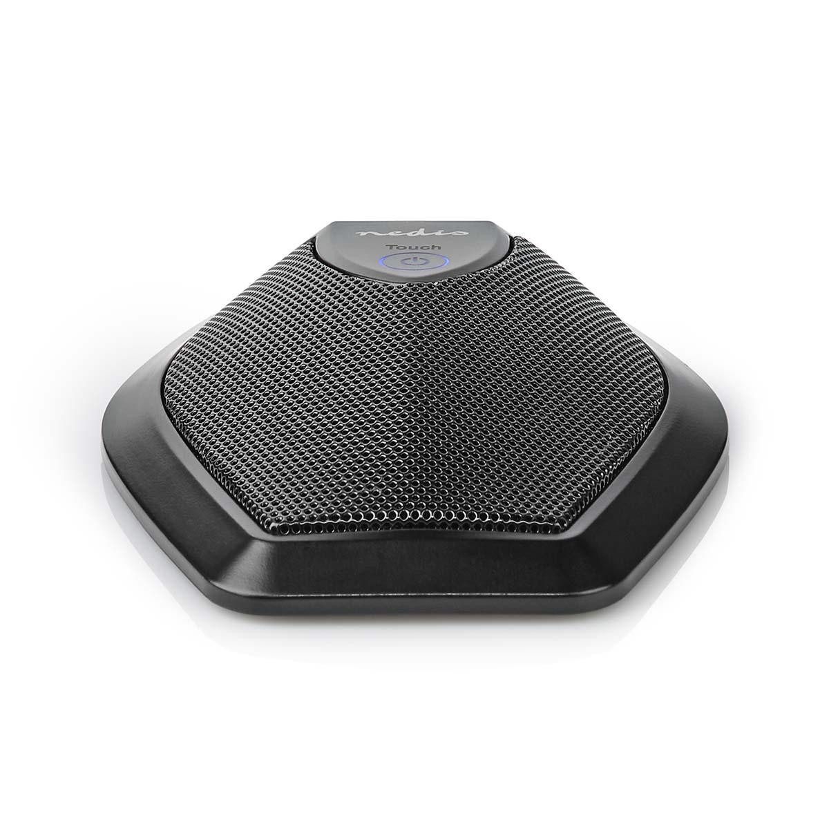 Nedis MICCU100BK Lautsprecher 1.0 (Verkabelt, 3 W, Robustes USB Kabel mit Geflecht sorgt für sichere Verbindung. im Büro)