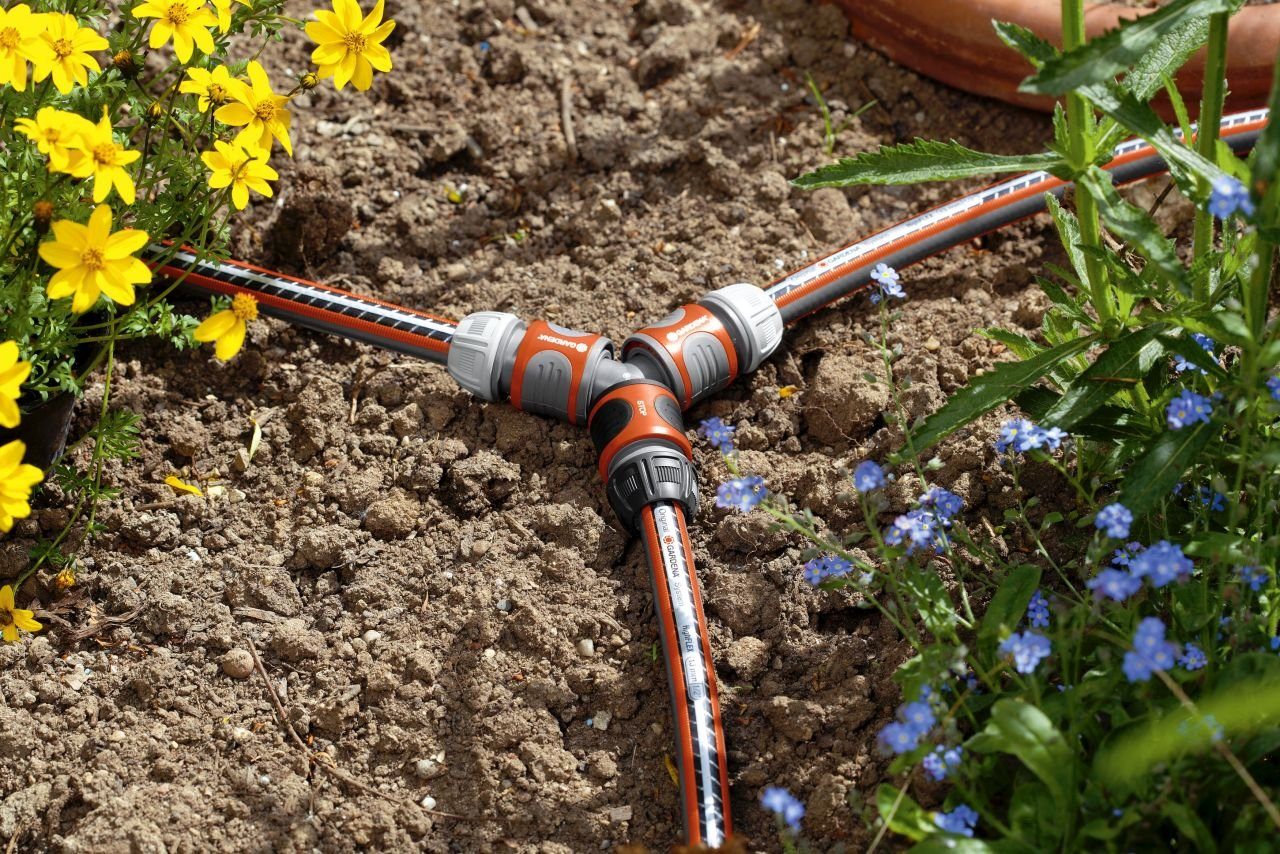 GARDENA Schlauchhalterung Gardena Abzweig Satz