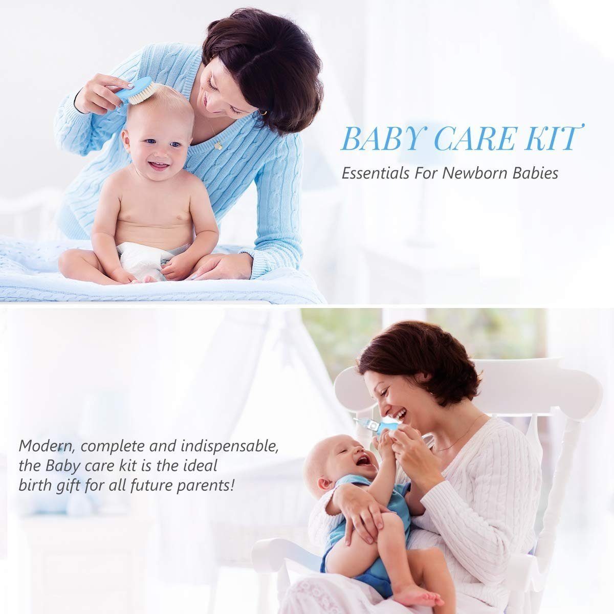 QTIYE Nagelknipser Nagelknipser-Set, Baby-Pflegeset, tragbares Baby-Sicherheits-Pflegeset